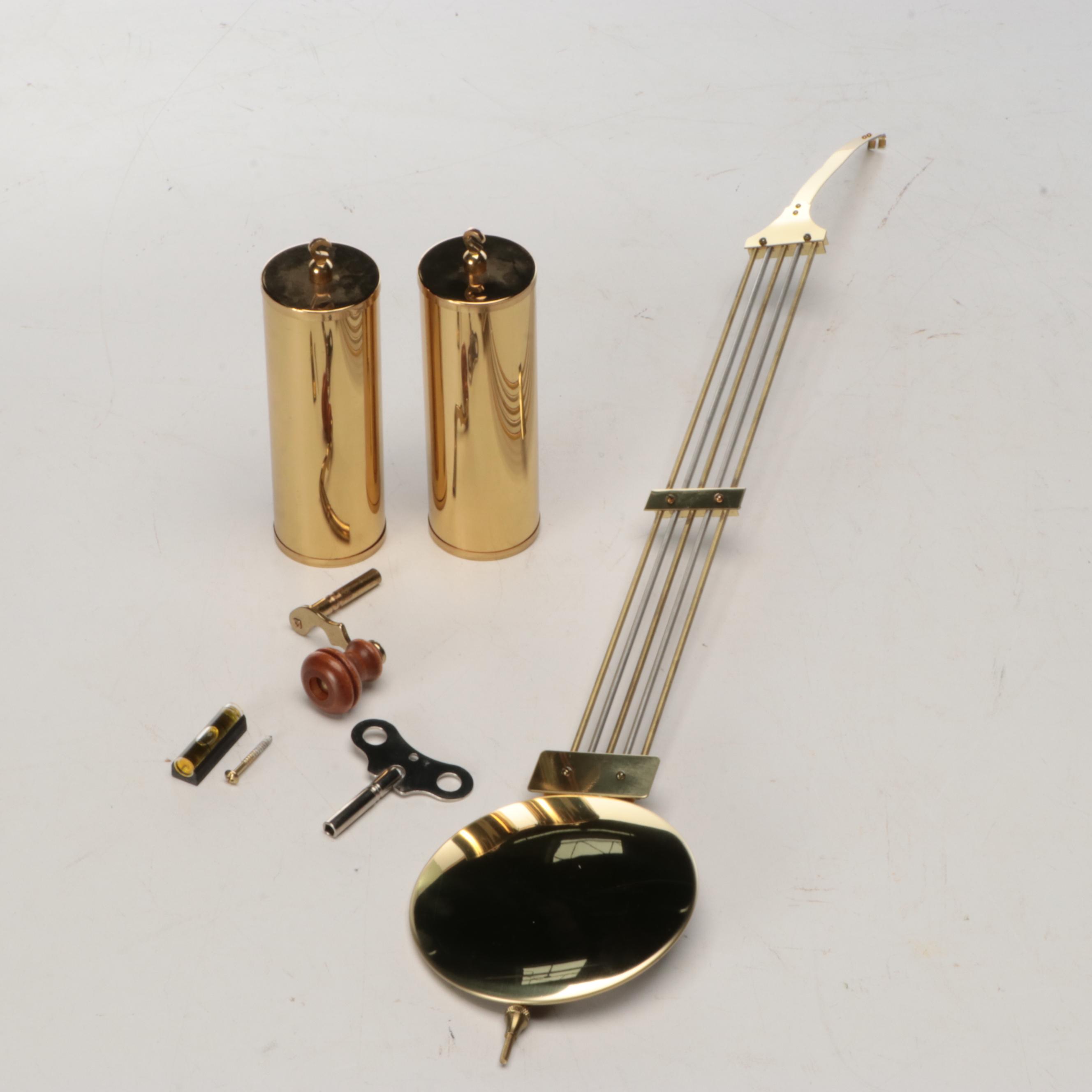 Federal Style Sligh Wooden Wall Clock