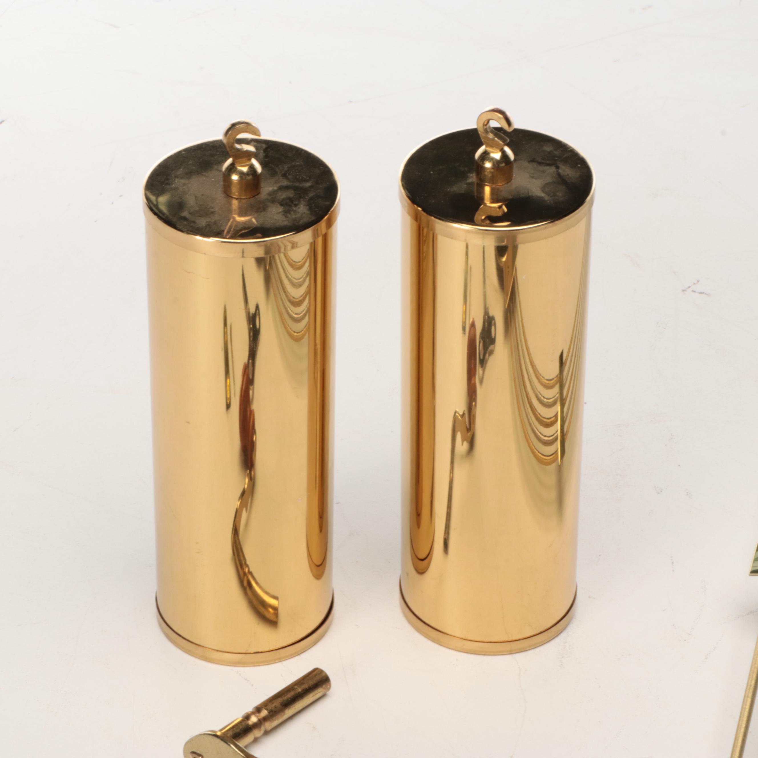 Federal Style Sligh Wooden Wall Clock