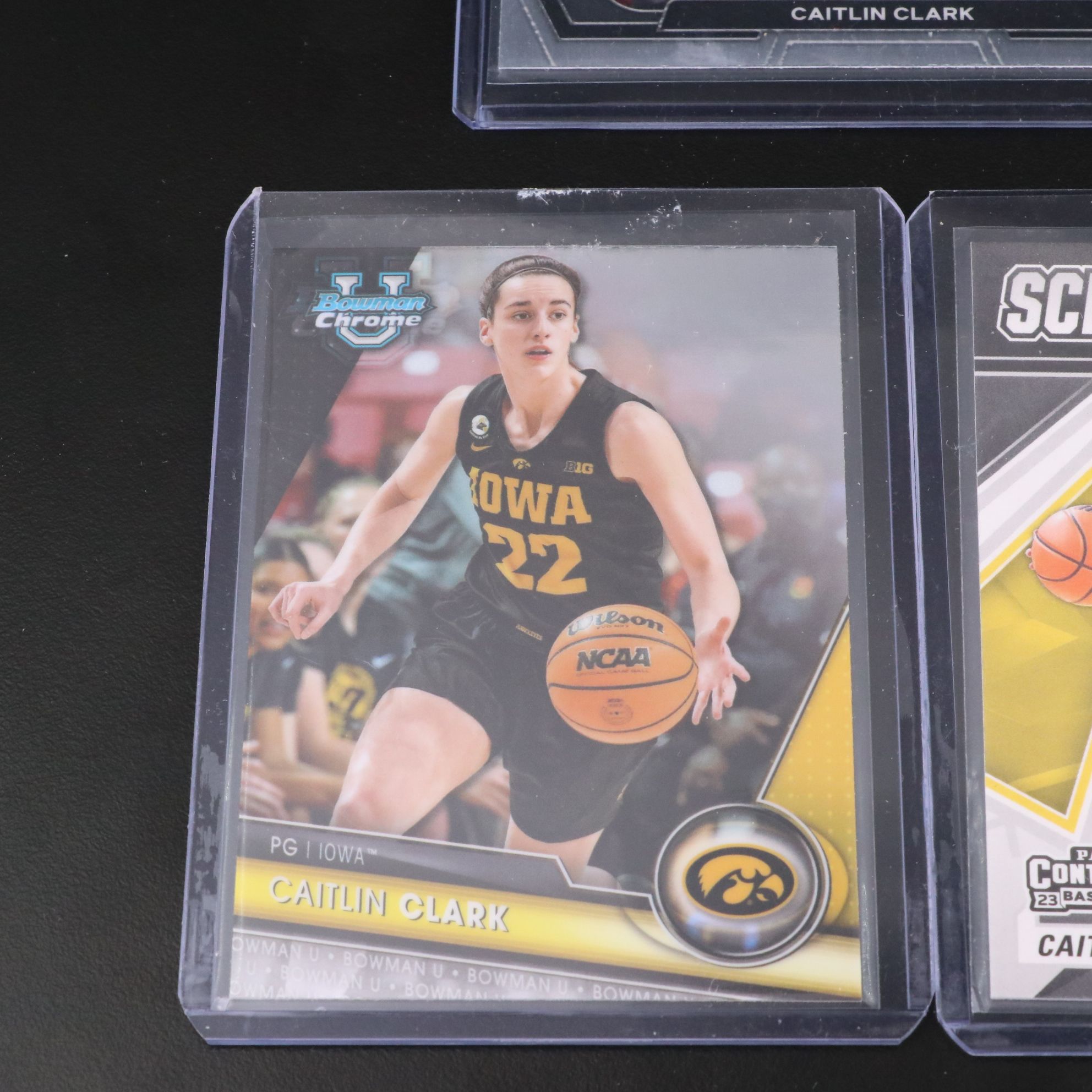 Bowman Chrome with Other Caitlin Clark Rookie Year & Collegiate Basketball Cards