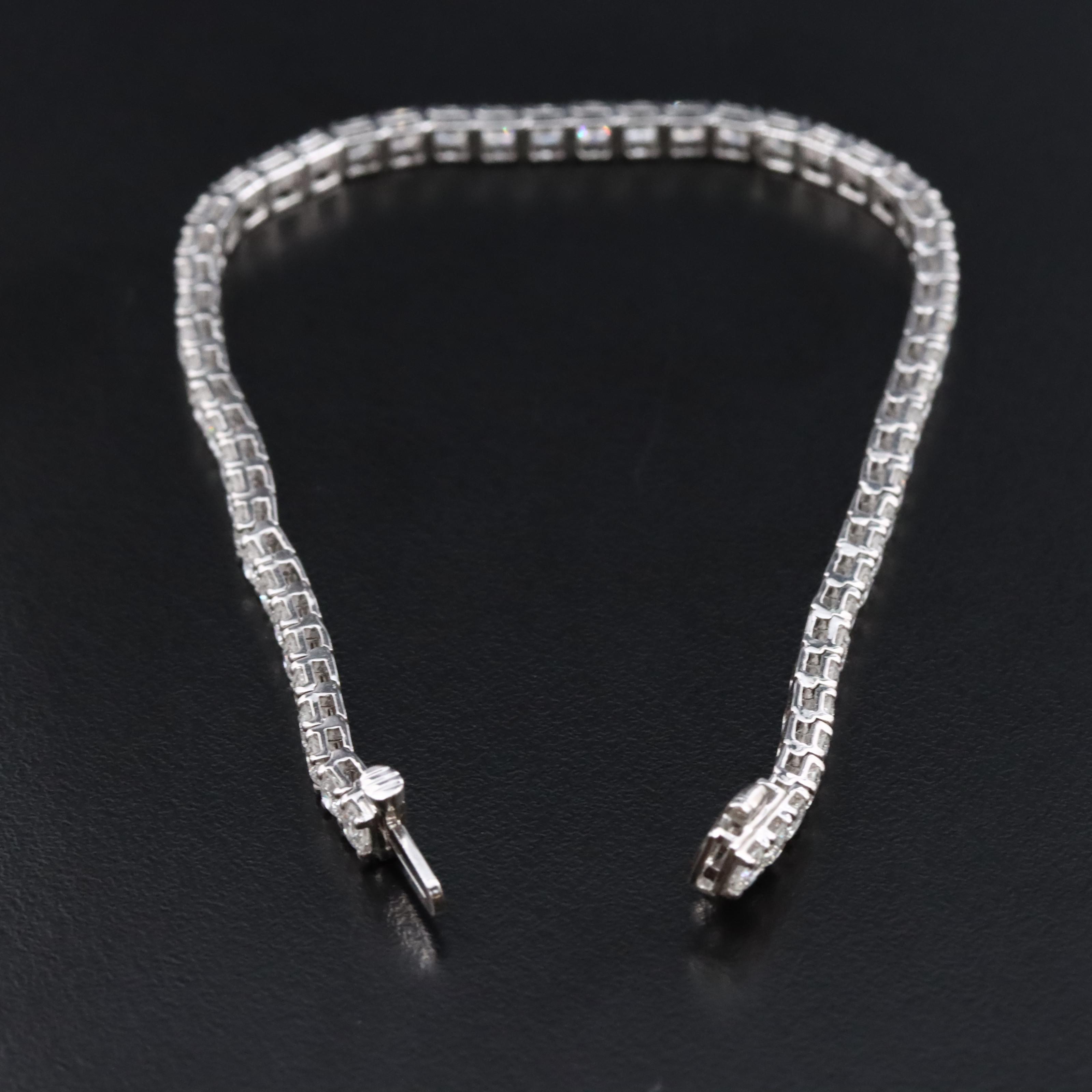 14K 5.19 CTW Lab Grown Diamond Bracelet