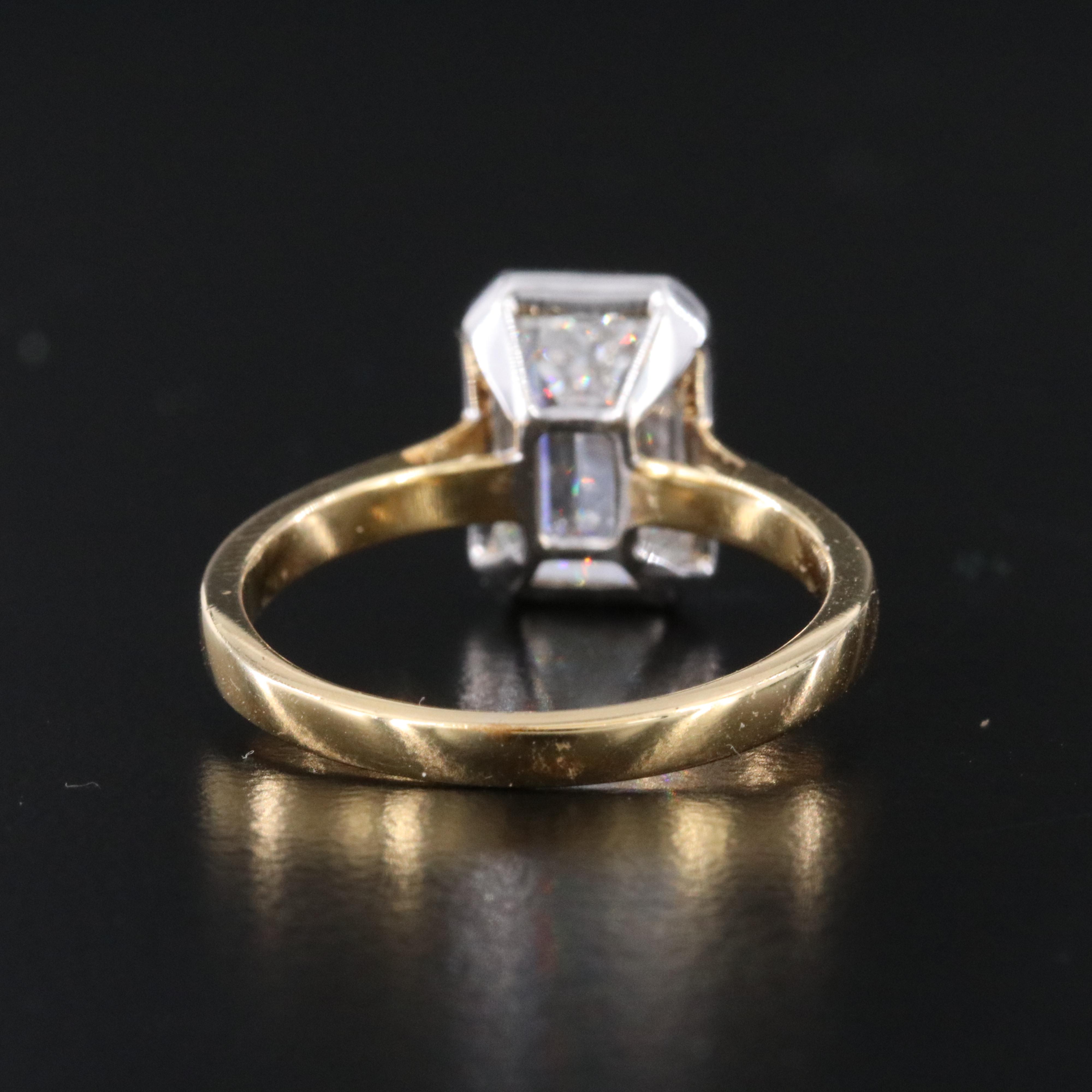 14K 3.00 CT Lab Grown Diamond Solitaire Ring with IGI Report