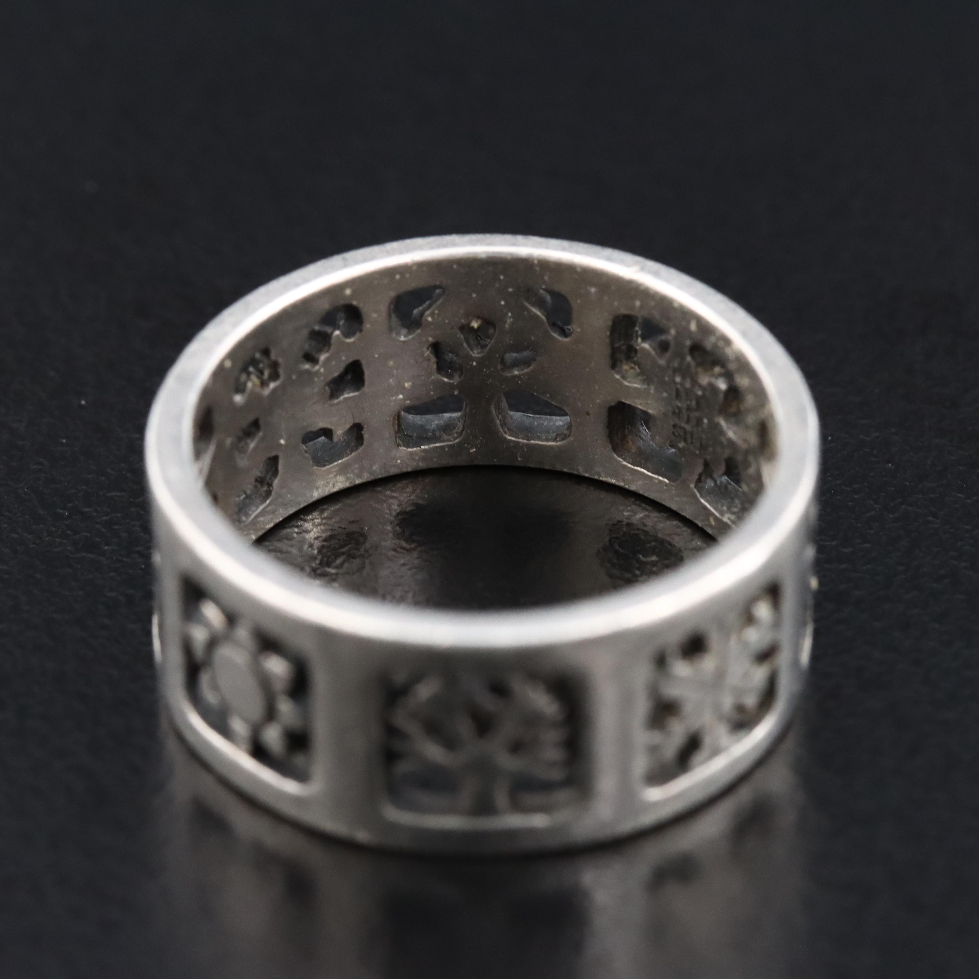 James Avery Sterling Four Seasons Band