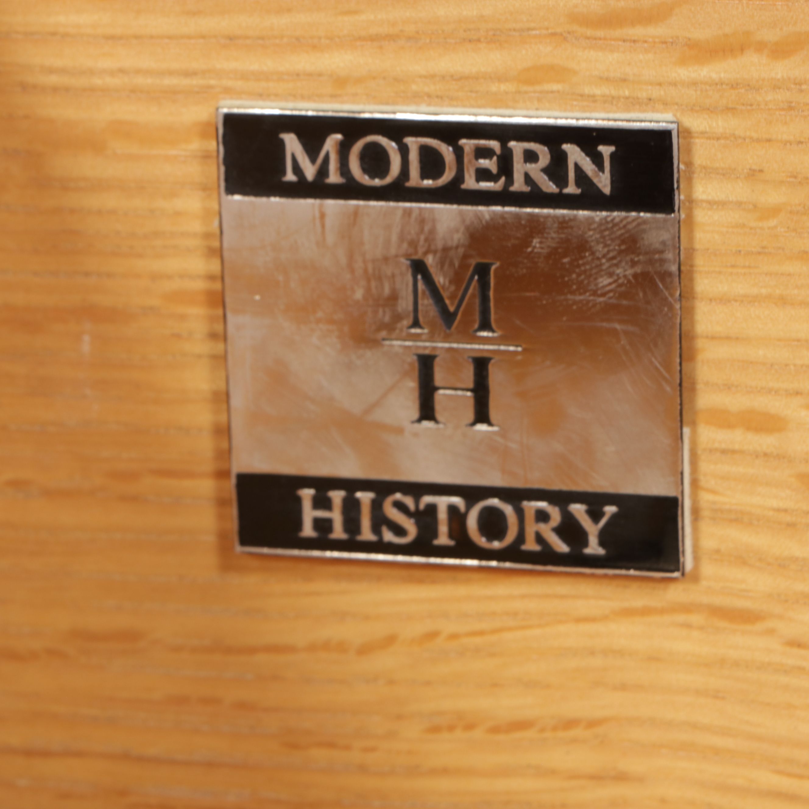 Modern History Chinese Style Chest of Drawers with Painted Landscape Scene