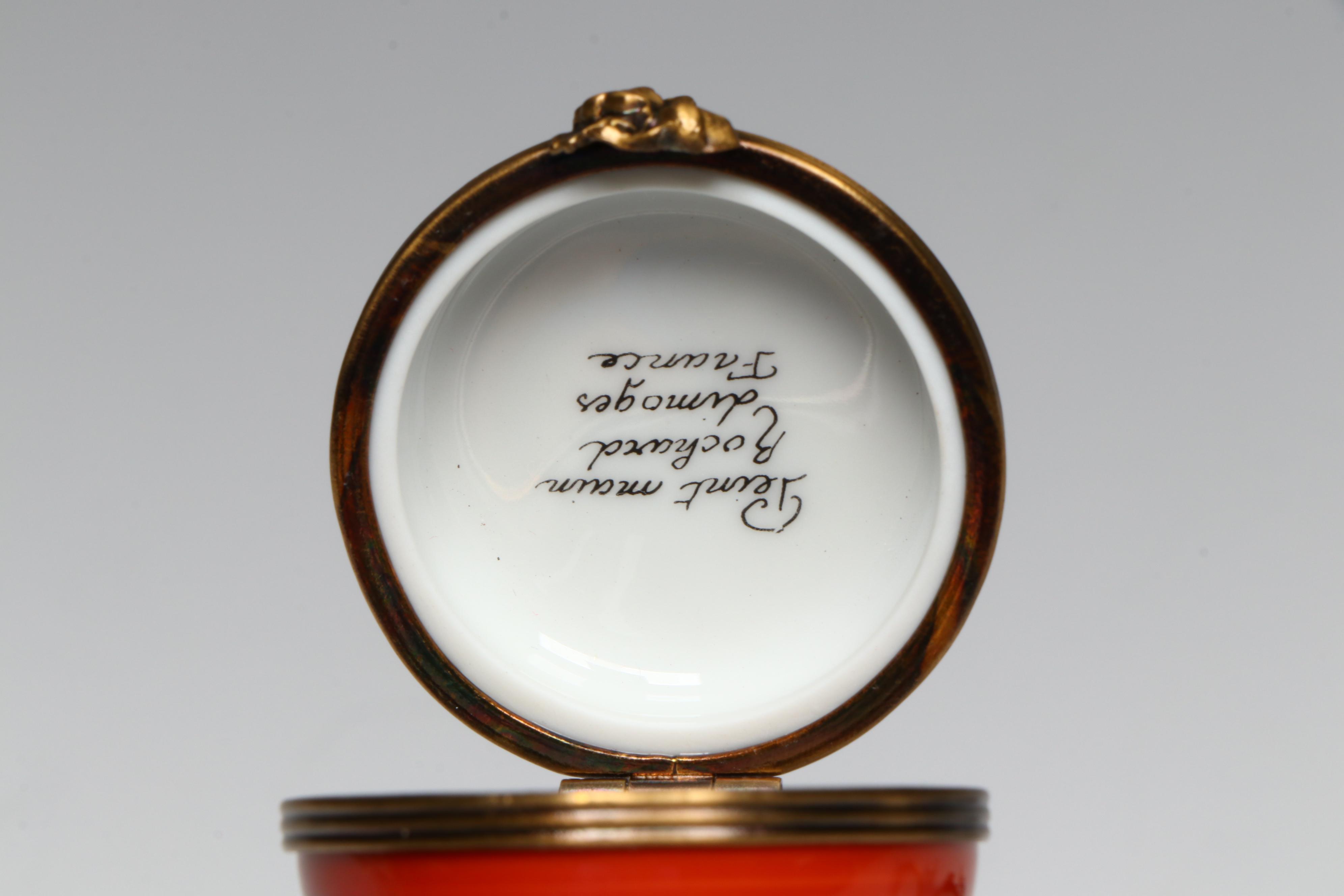 Artoria, Lefton with Other Christmas Porcelain Limoges Boxes