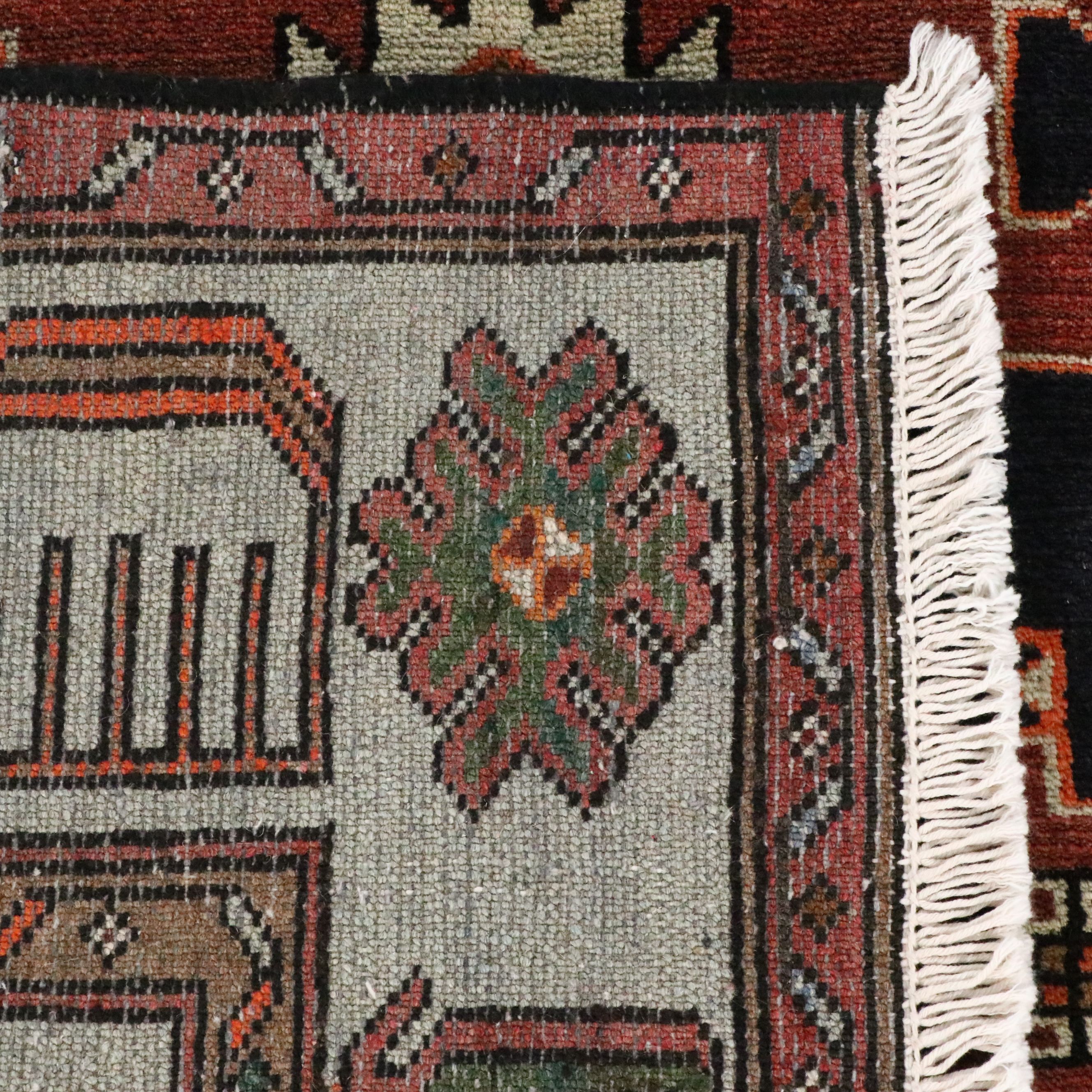 4'3 x 6'7 Hand-Knotted Persian Nahavand Area Rug