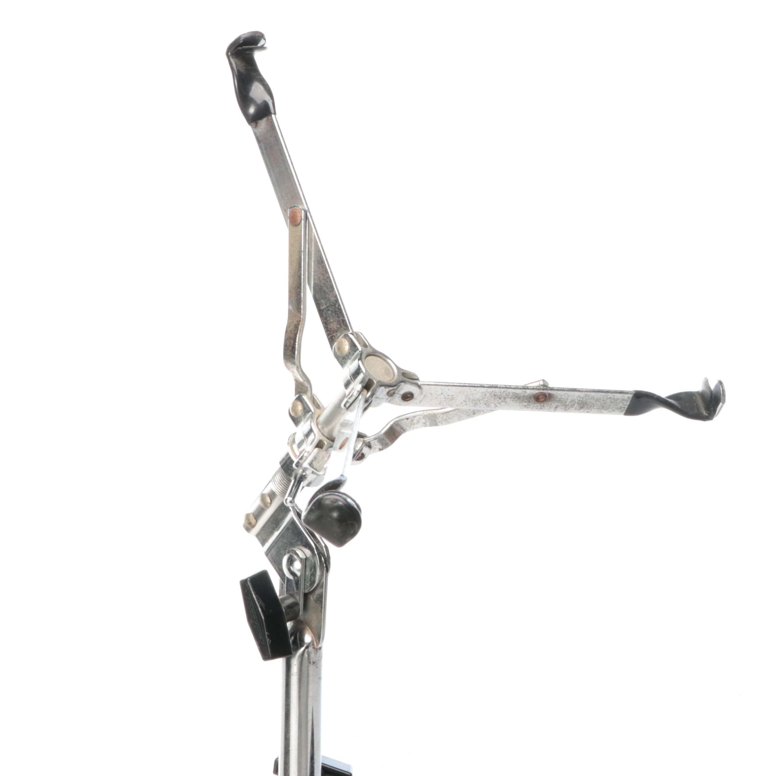 Pearl Steel Shell Snare with Evans Drum Head and Stand