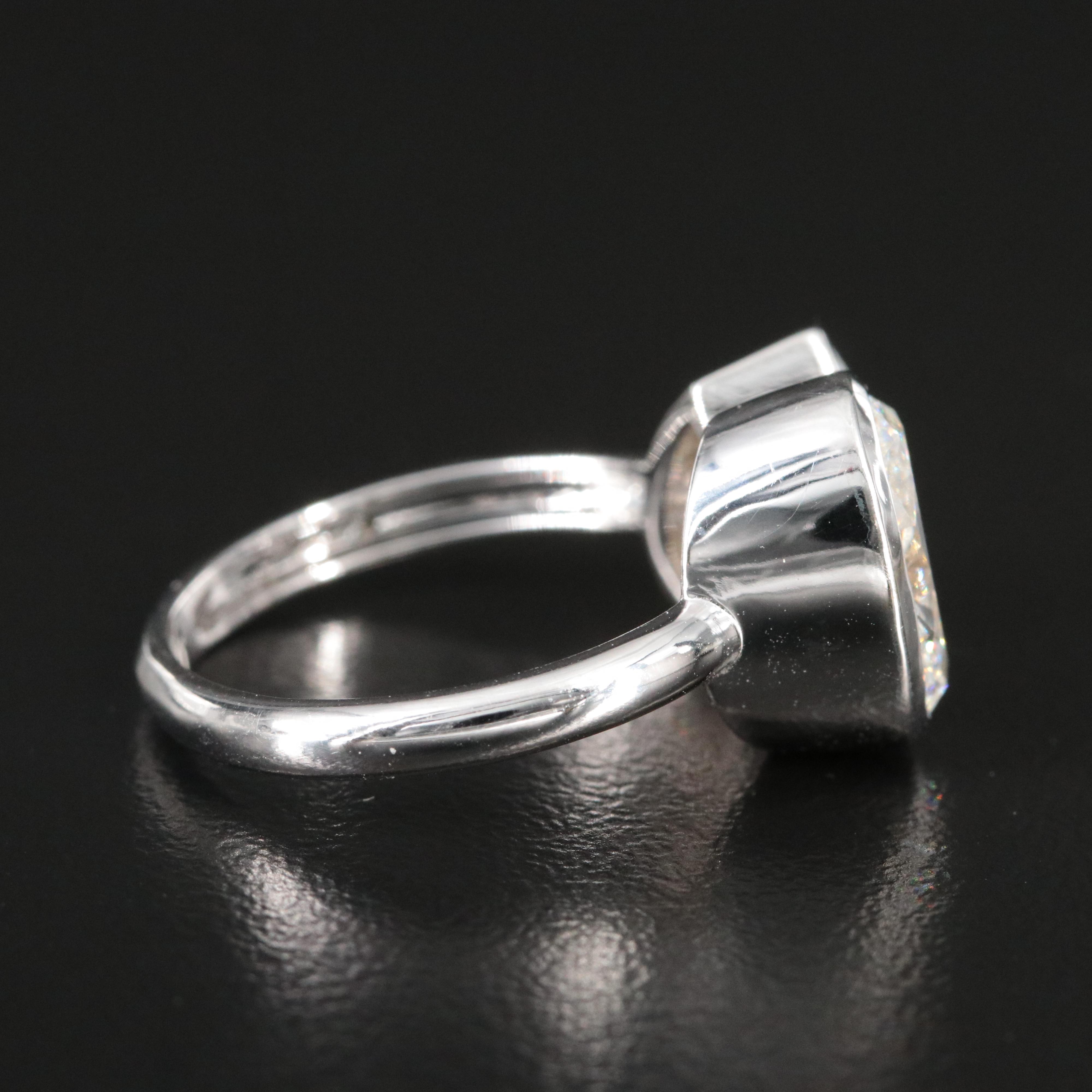 14K 3.39 CTW Lab Grown Diamond Toi et Moi Ring with IGI Reports