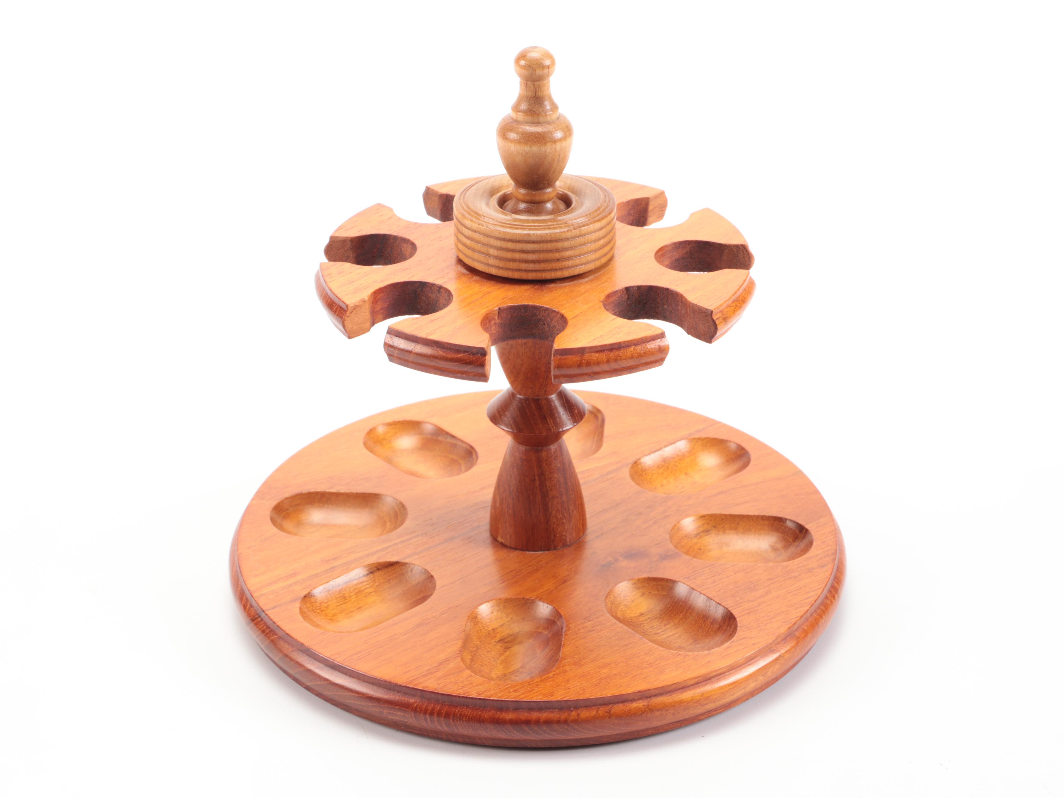 BJ Long with Other Pipe Cleaners, Pipe Holder, Ashtray, Humidor and More