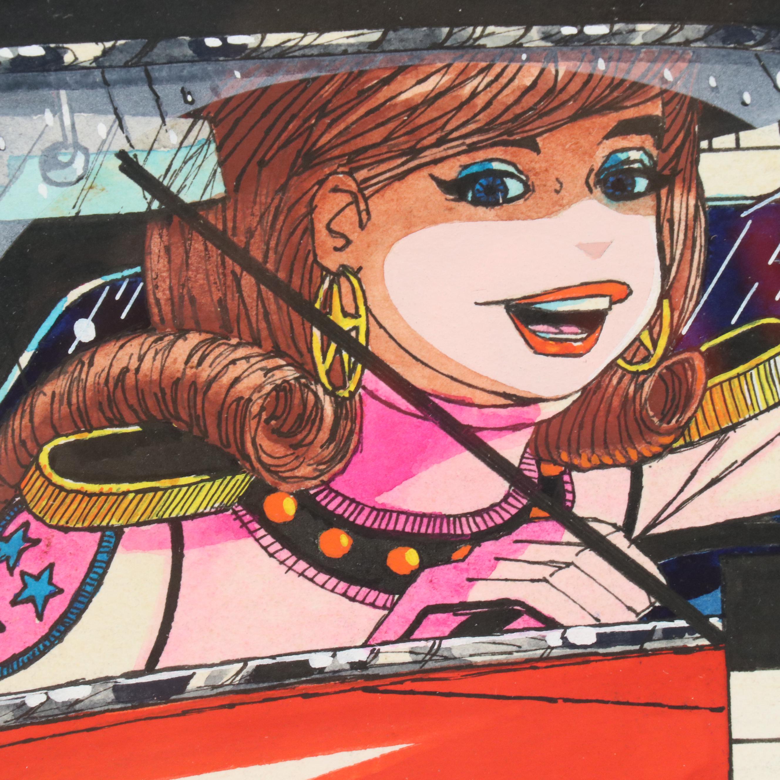 George Wagner Marker and Ink Nutone Advertisement Illustrations, Mid-20th C.