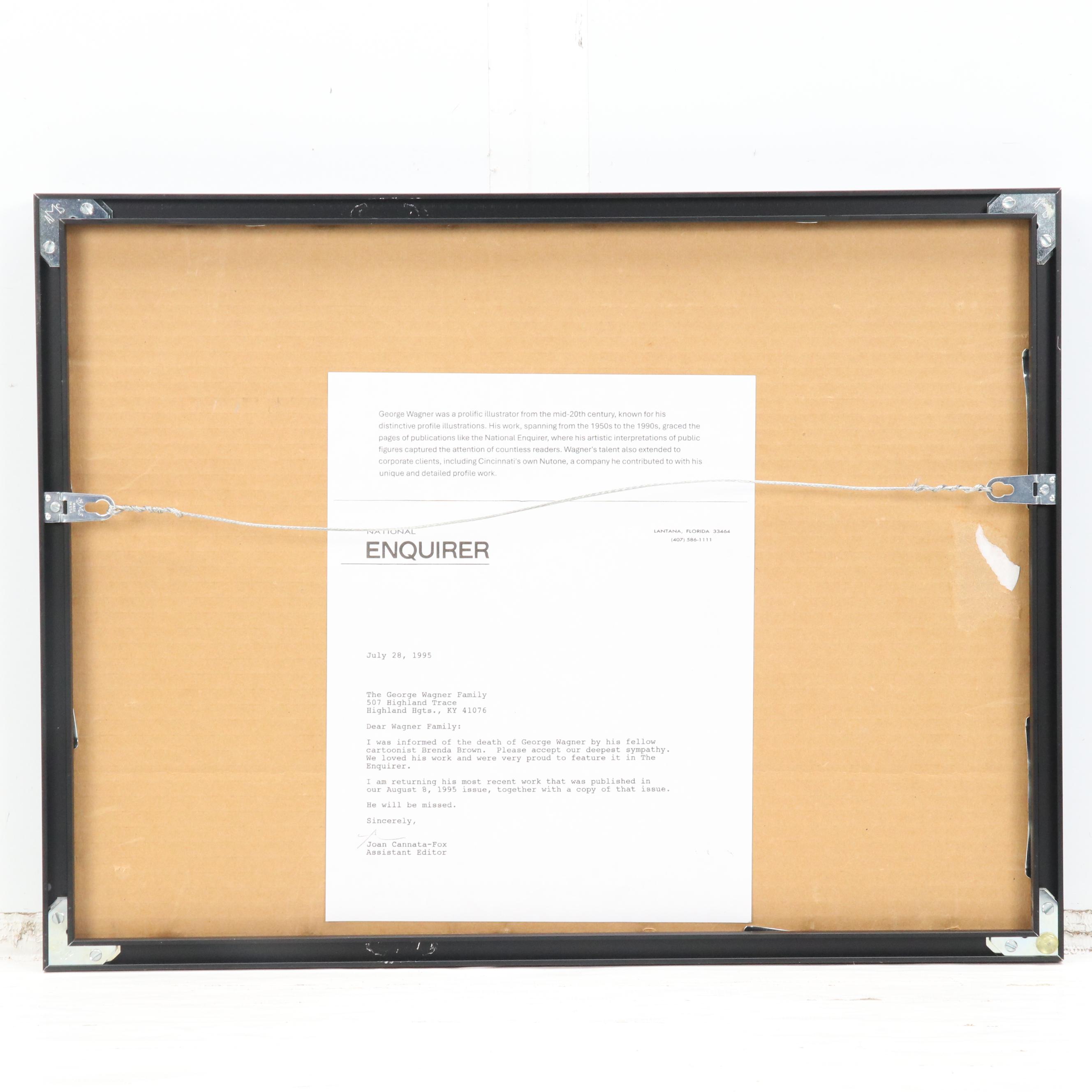 George Wagner Marker and Ink Nutone Advertisement Illustrations, Mid-20th C.