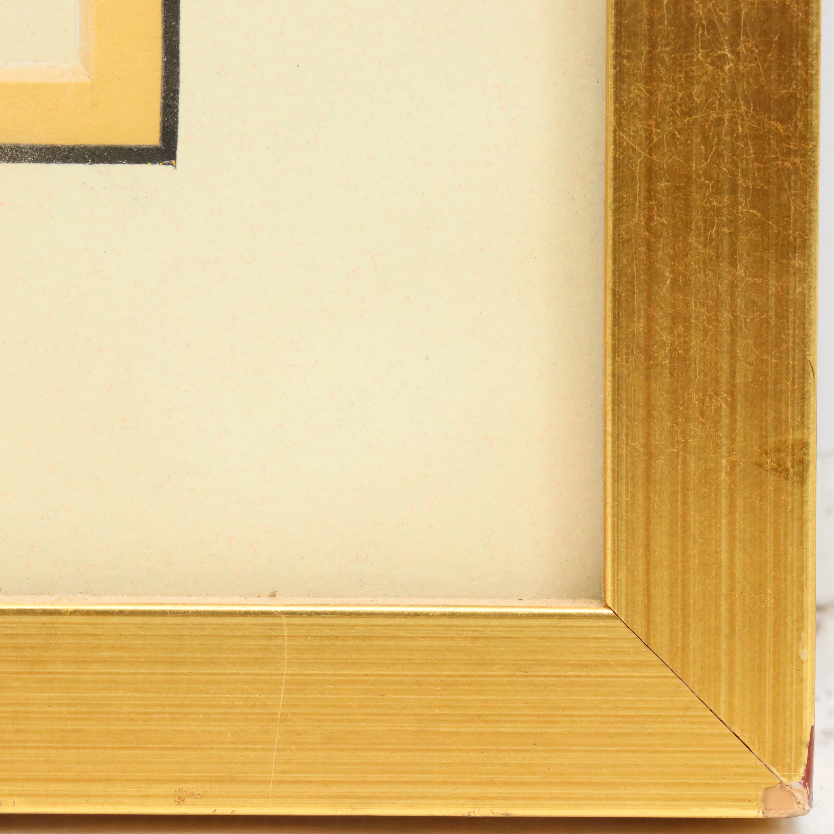 Leiah Bowden Chalk Pastel Drawing "Soul Journey Energy Portrait," Early 21st C.