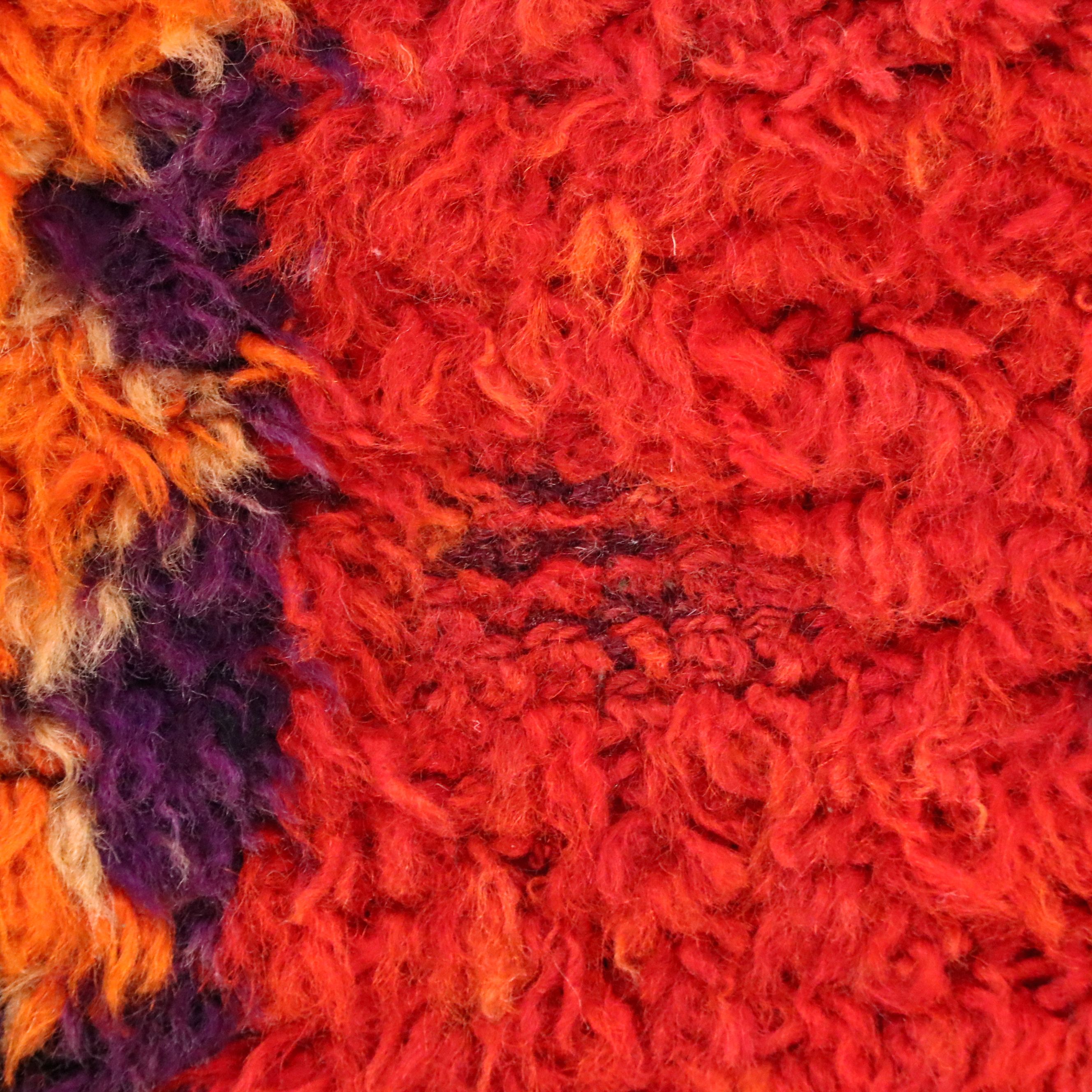 3'3 x 10'4 Hand-Knotted Moroccan Berber Long Rug