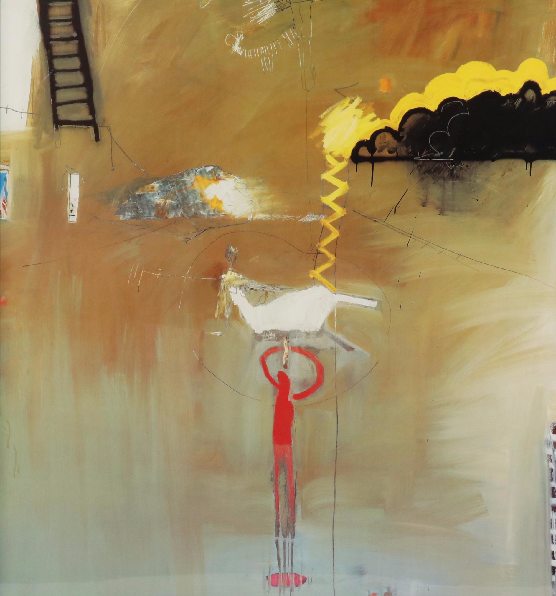 After T.L. Lange Offset Lithograph "Variation #22," Late 20th to 21st Century