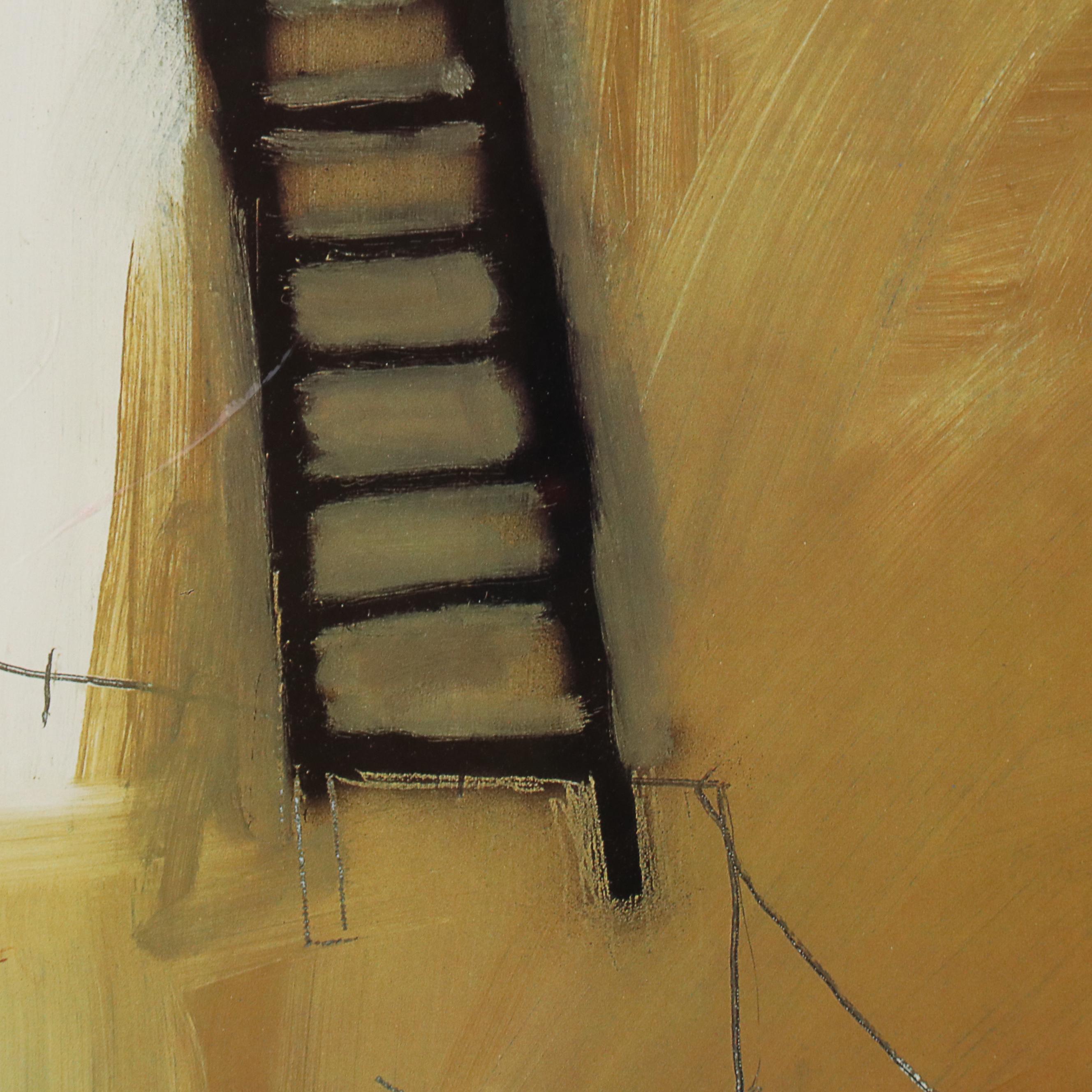 After T.L. Lange Offset Lithograph "Variation #22," Late 20th to 21st Century