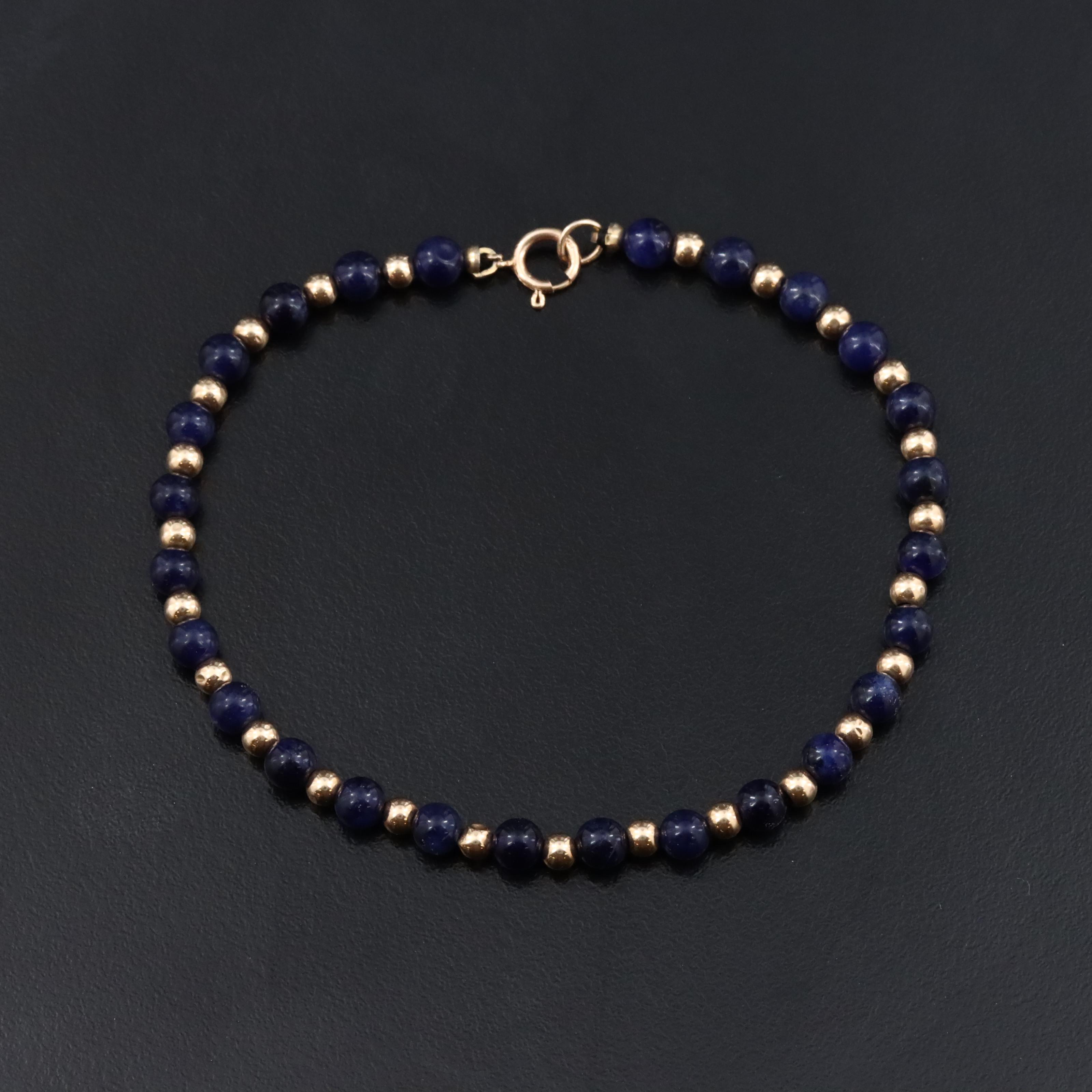 14K Sodalite Bracelet