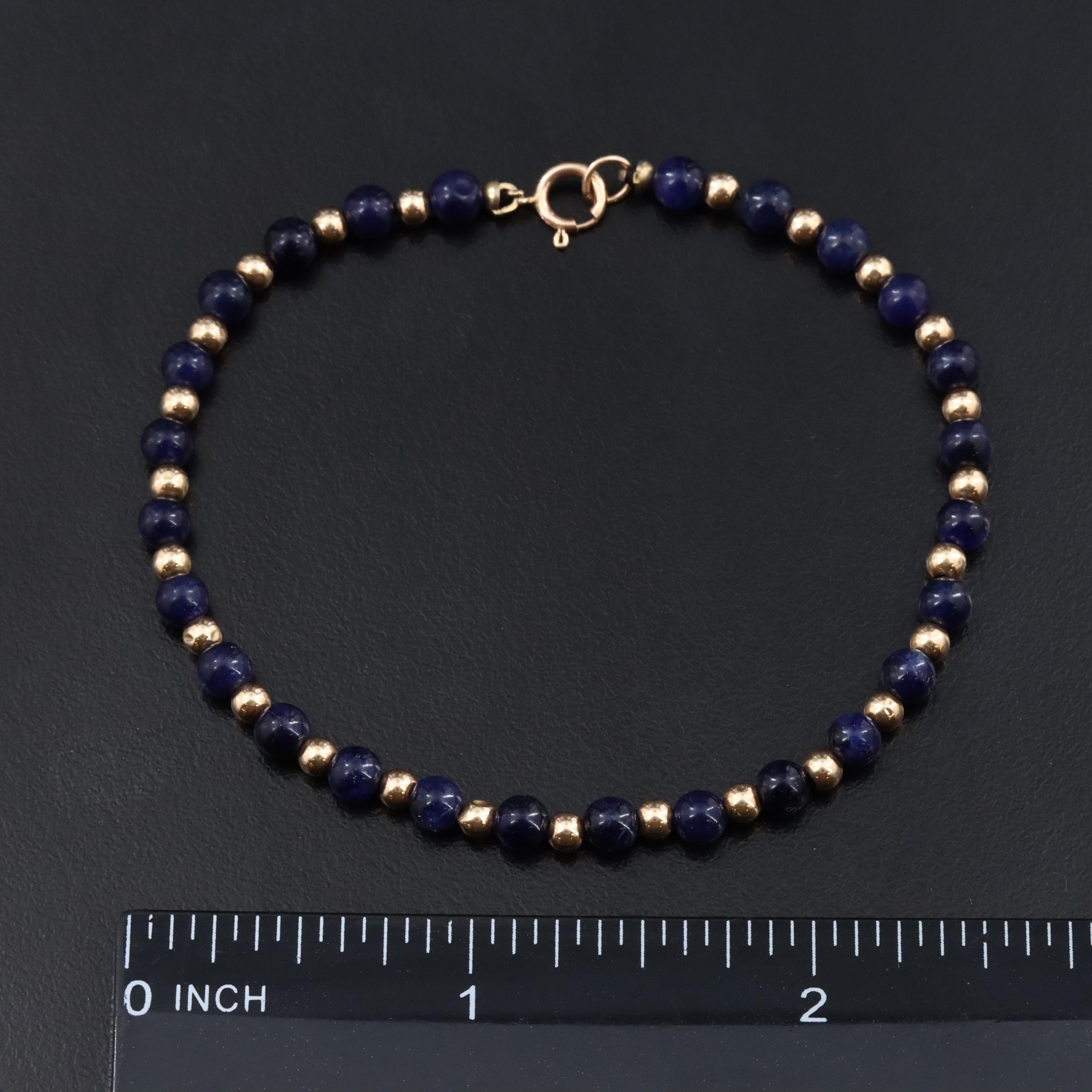 14K Sodalite Bracelet