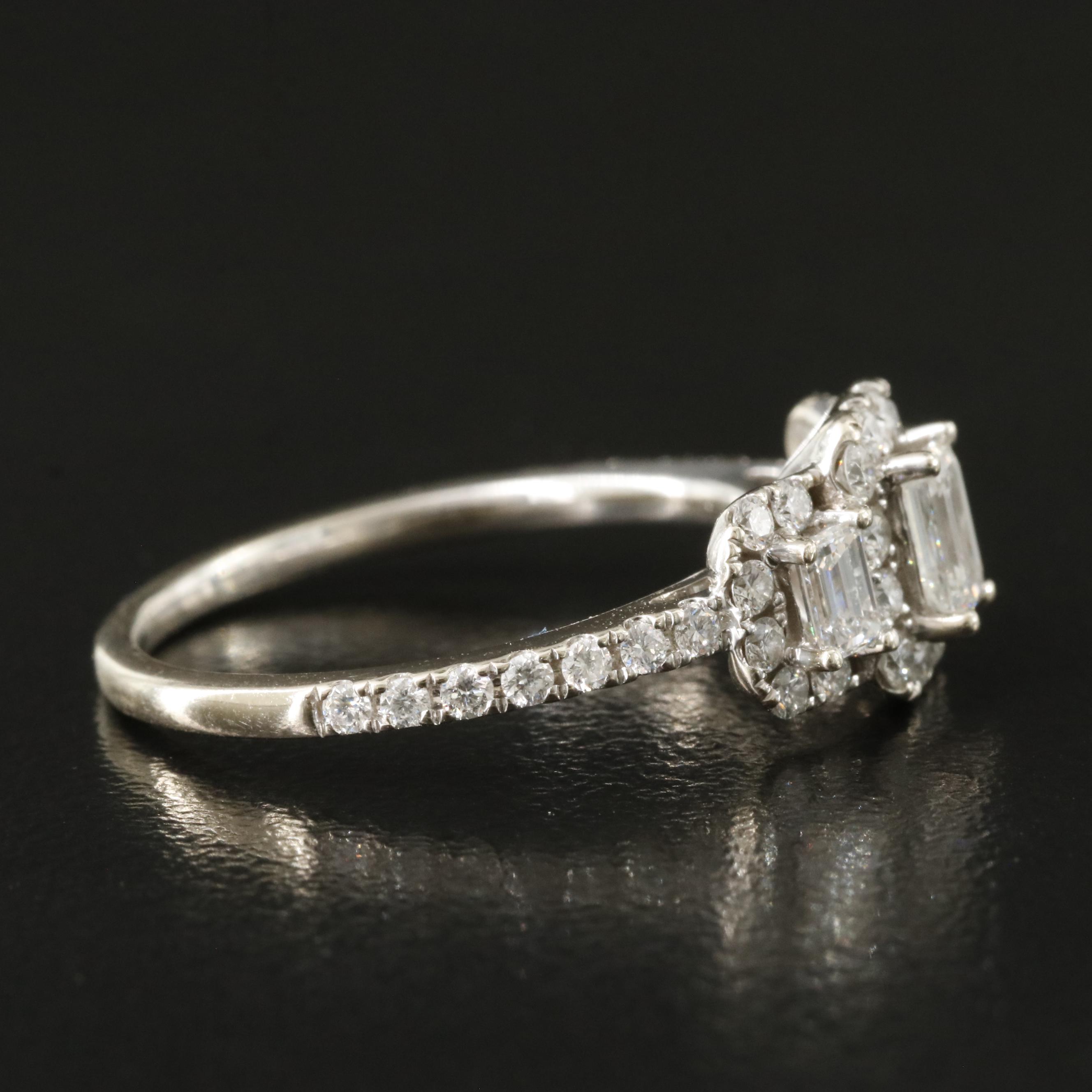 14K 1.01 CTW Diamond Ring