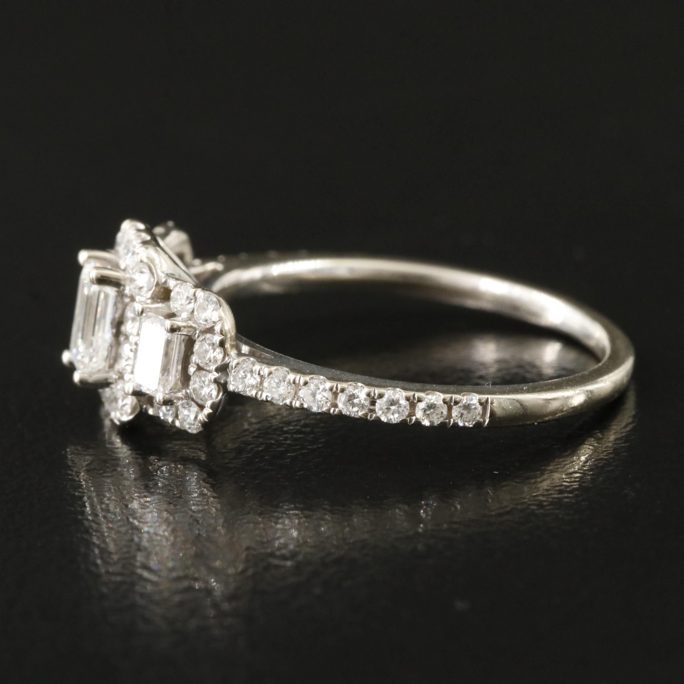 14K 1.01 CTW Diamond Ring