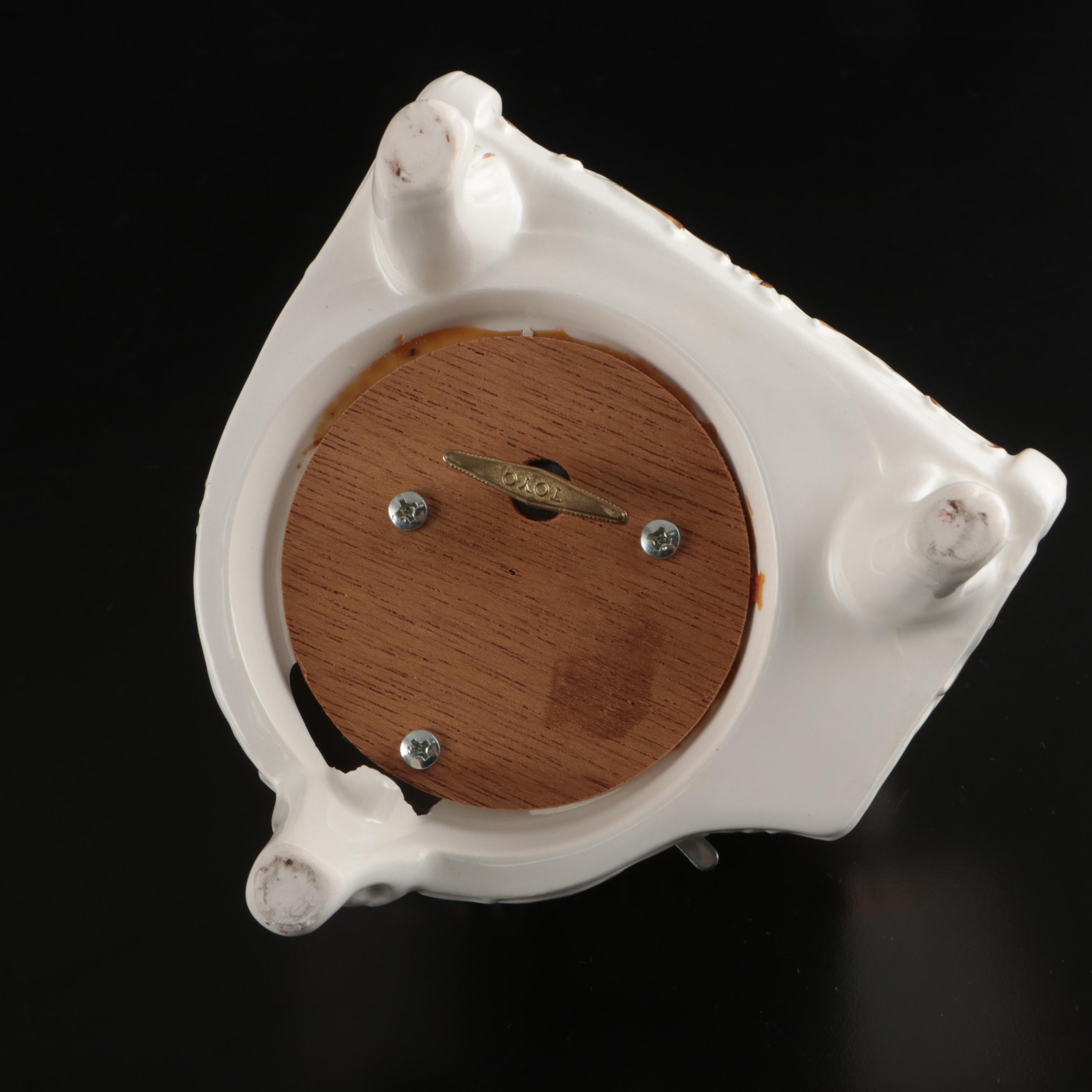 Glass Christmas Trees with Santa Boxes and More Decor