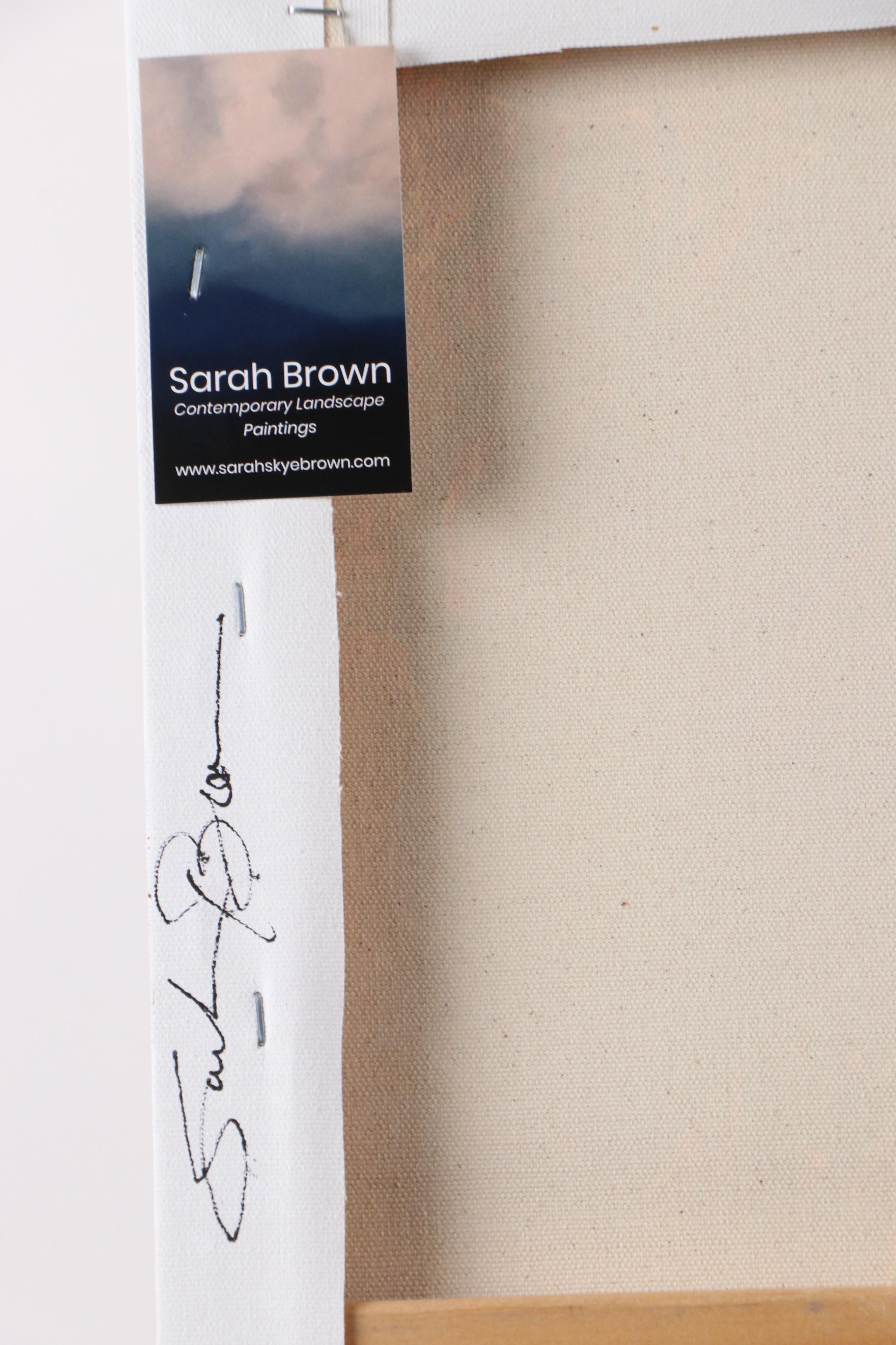 Sarah Brown Landscape Oil Painting "Autumn Splendor," 21st Century