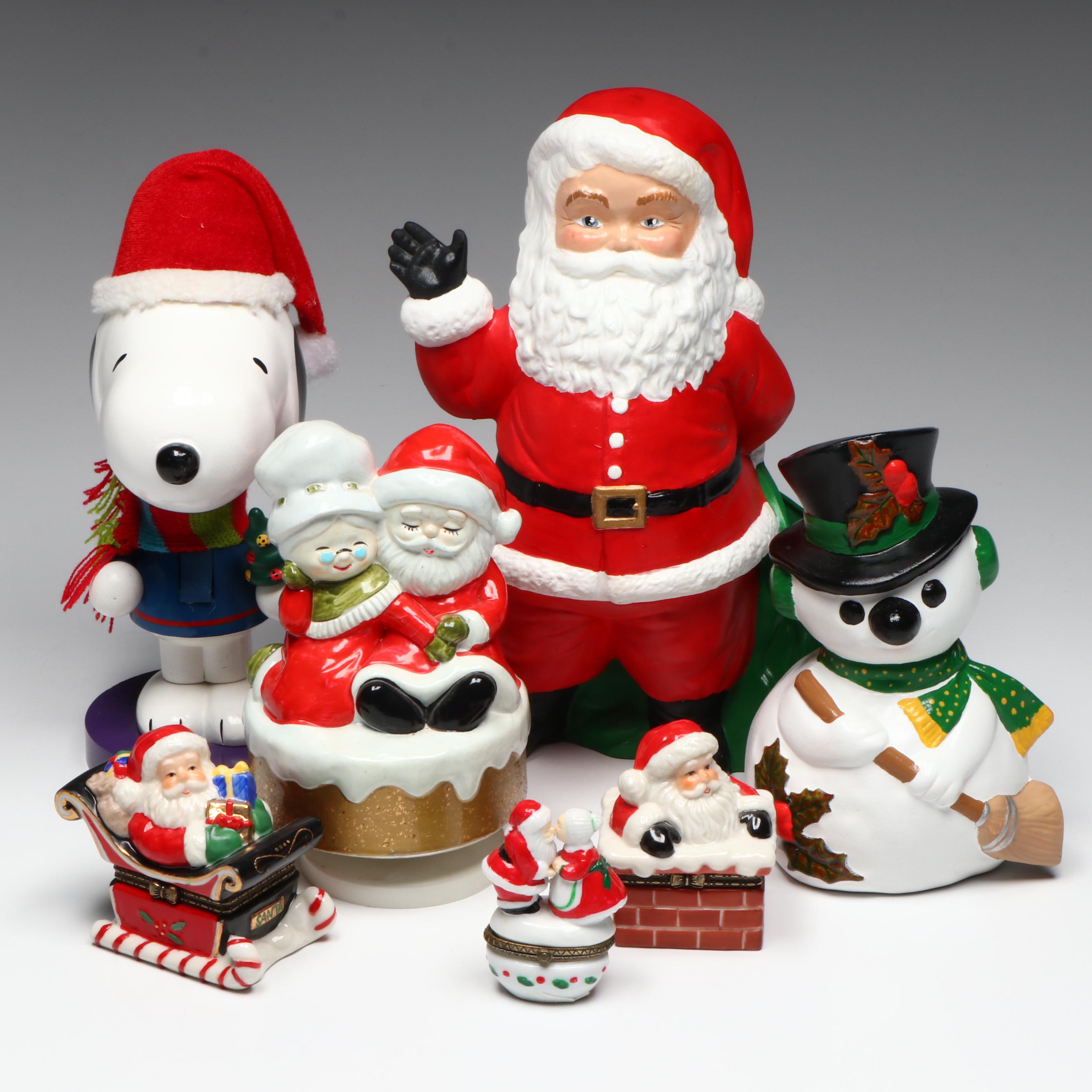 Department 56 and Other Christmas Boxes and Figurines