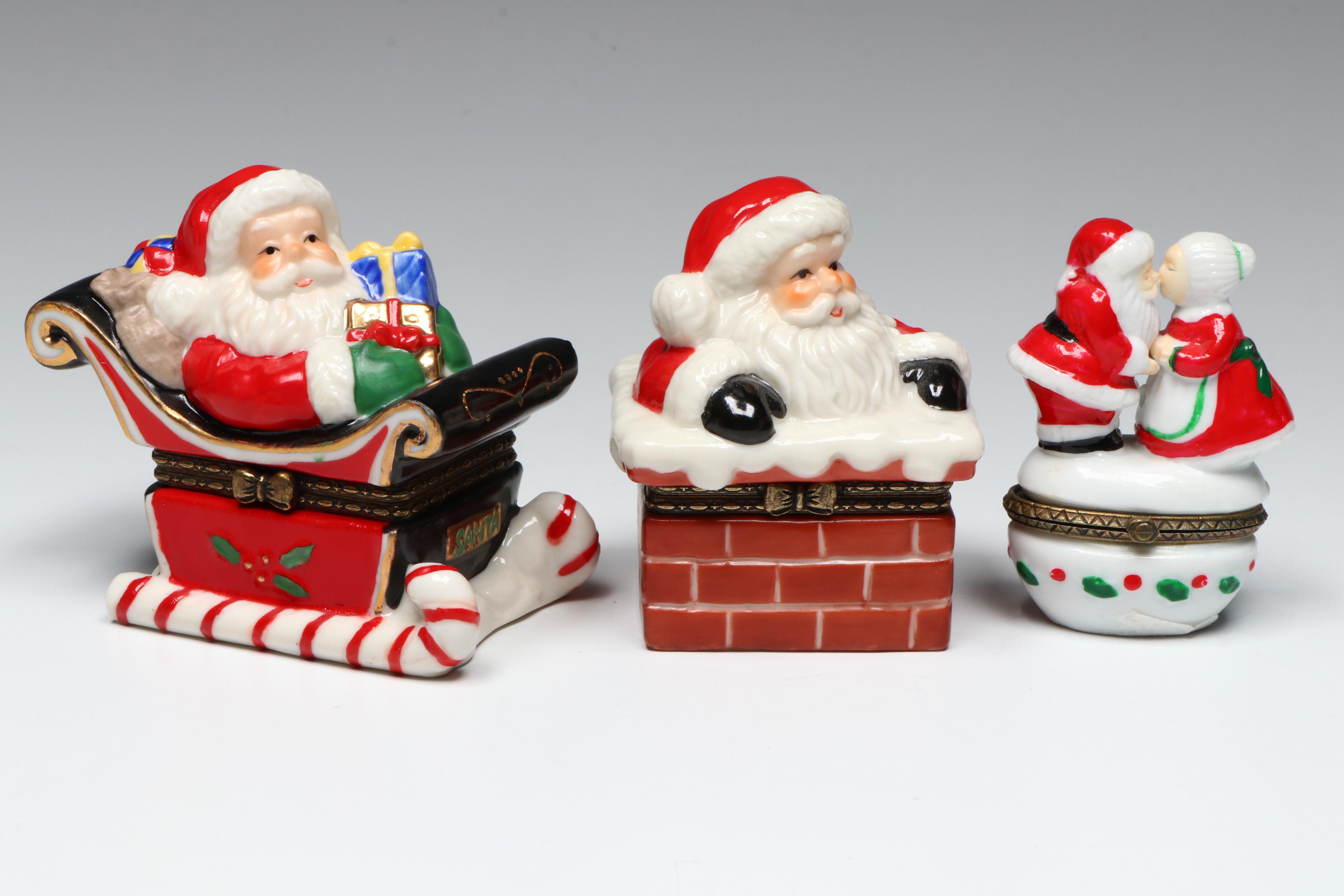 Department 56 and Other Christmas Boxes and Figurines