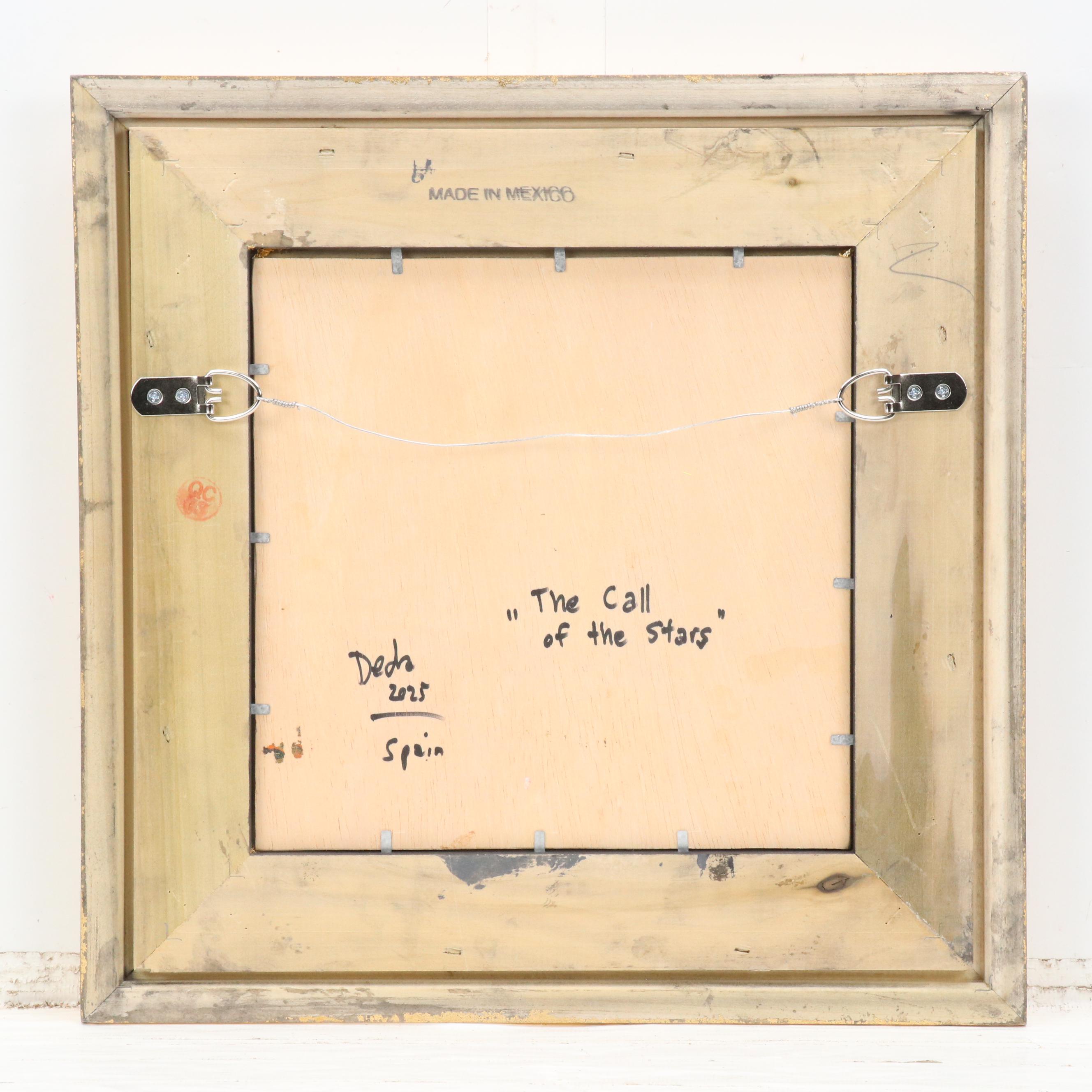 Adam Deda Oil Painting of Bird "The Call of the Stars," 2025