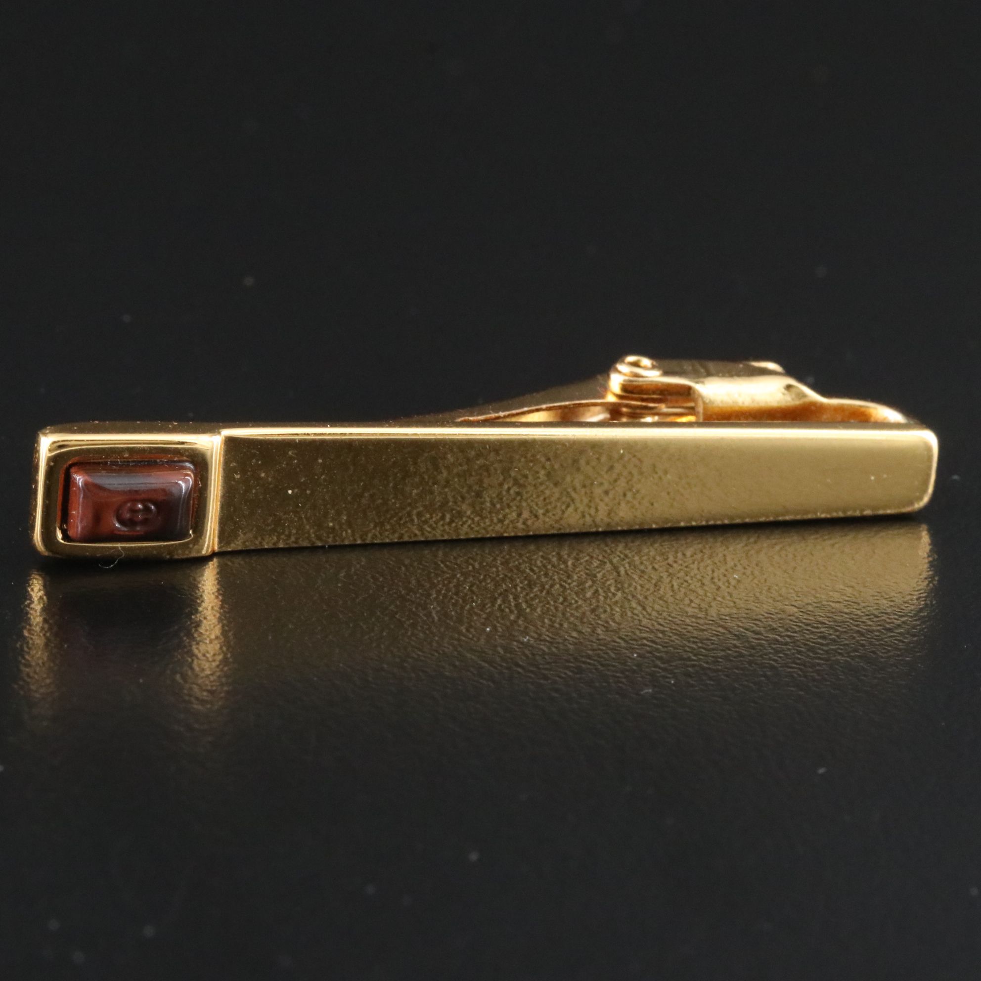 G Gucci Tie Clip and Cufflinks