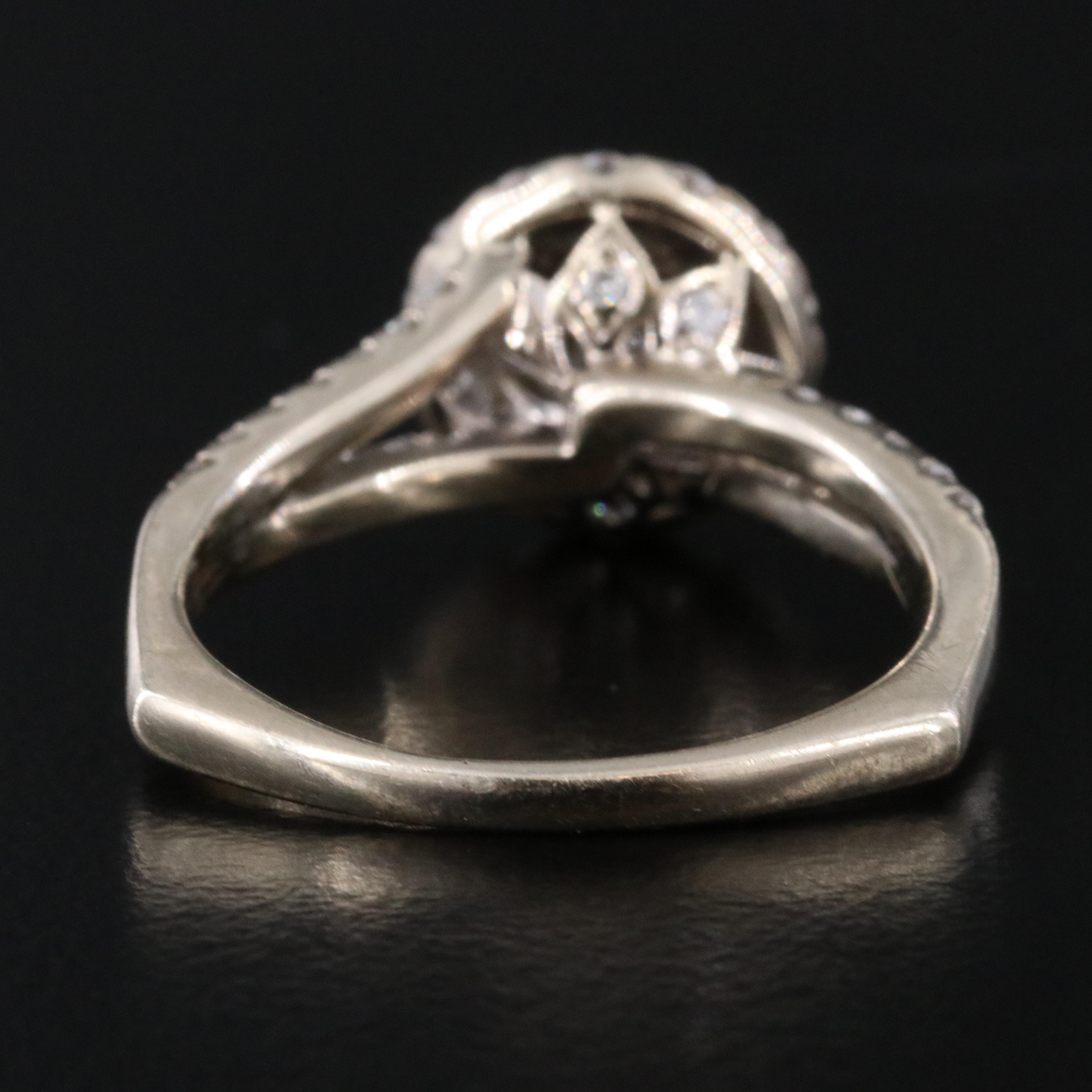 14K 1.03 CTW Diamond Ring Set