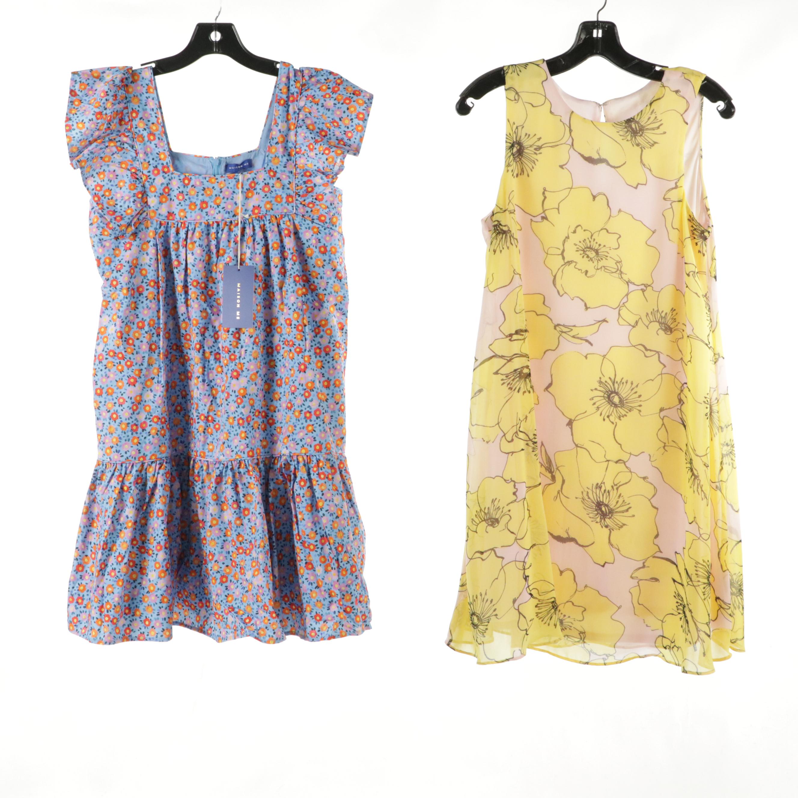 Farm Rio "Anika Shell" Linen Mini Dress, Maison Me Floral Baby Doll Dress, More