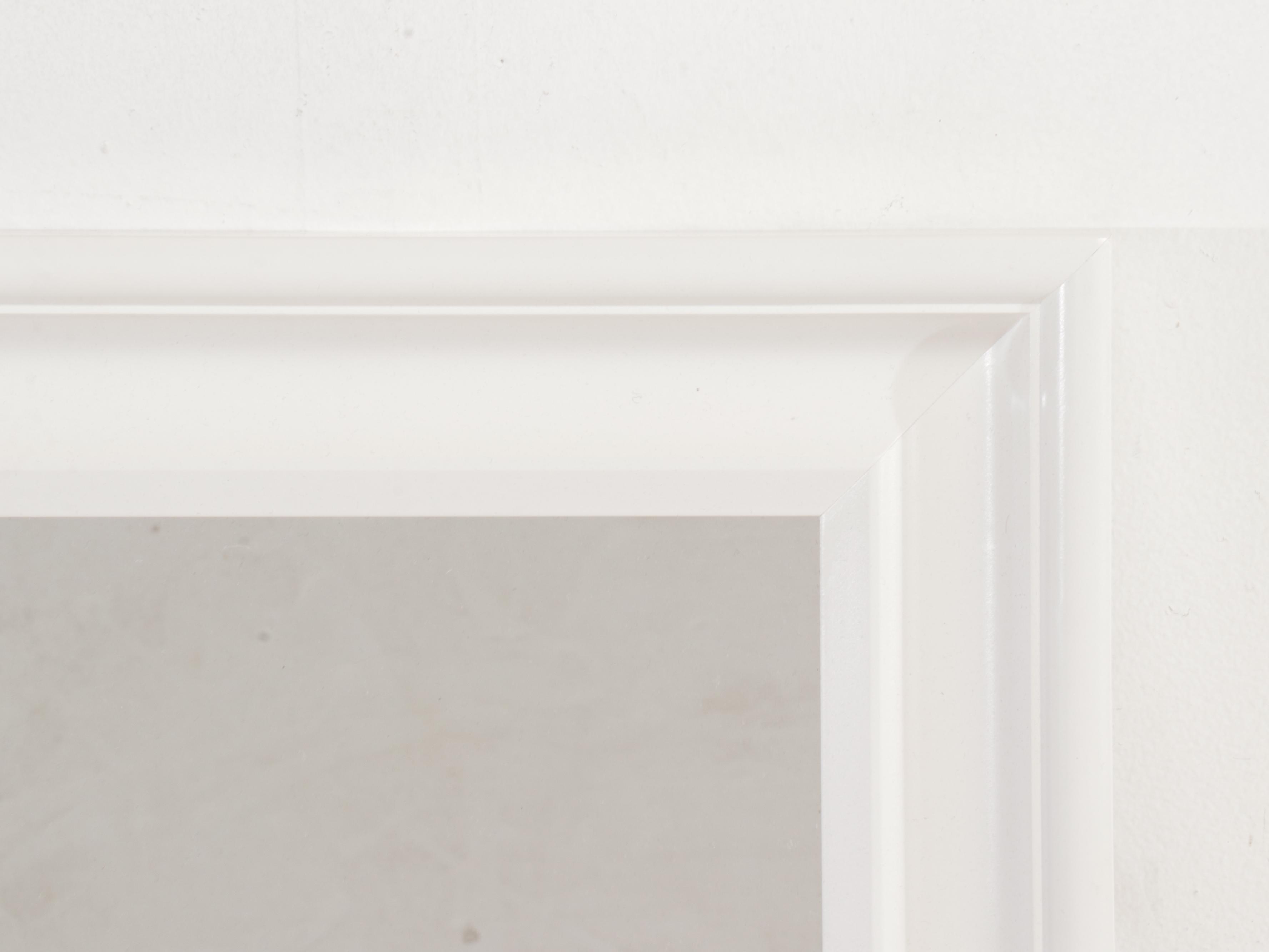 IKEA "Hemnes" Wall Mirror with White Chest of Drawers