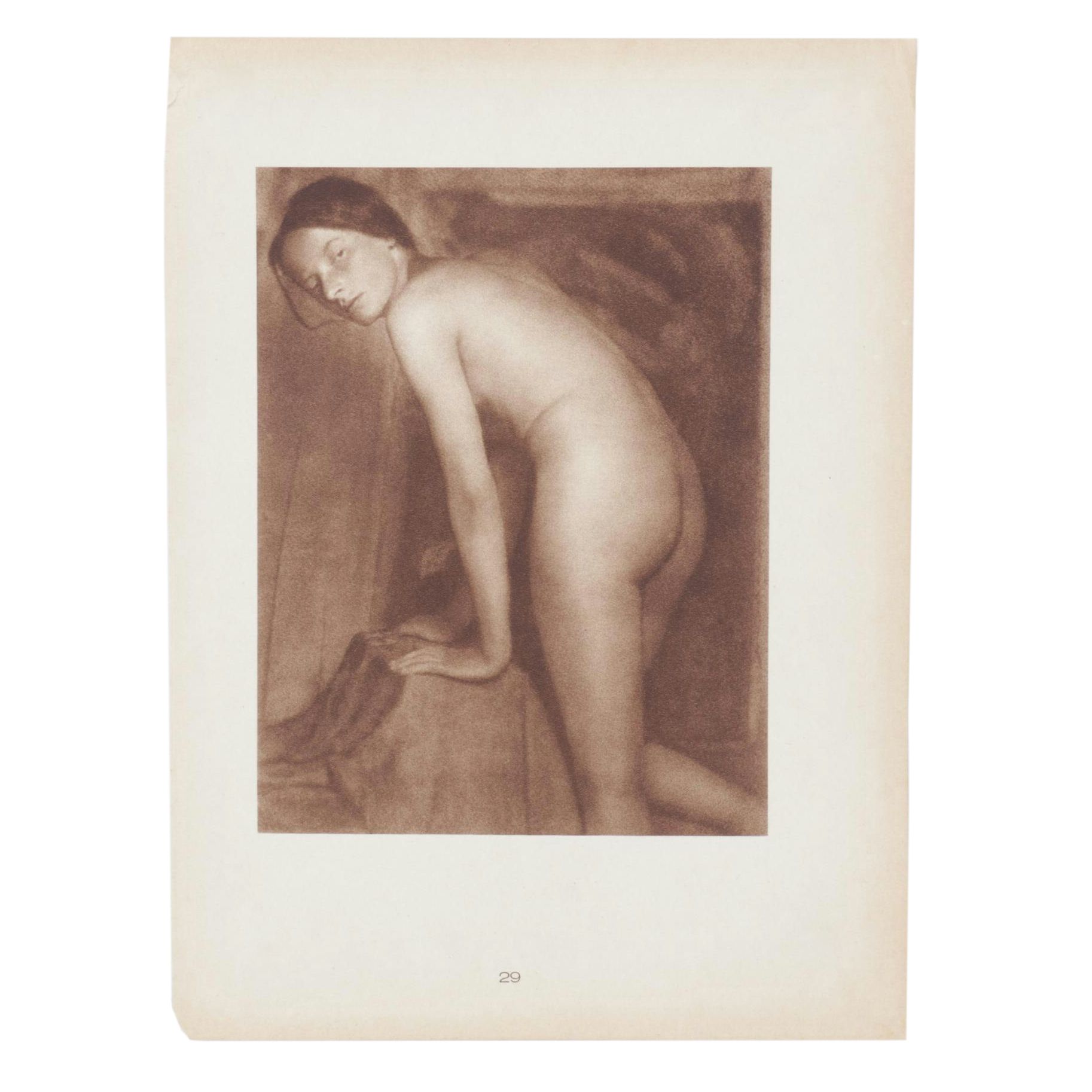 Dr. Pierre Landow "La Femme Nude" Lithograph, 1925
