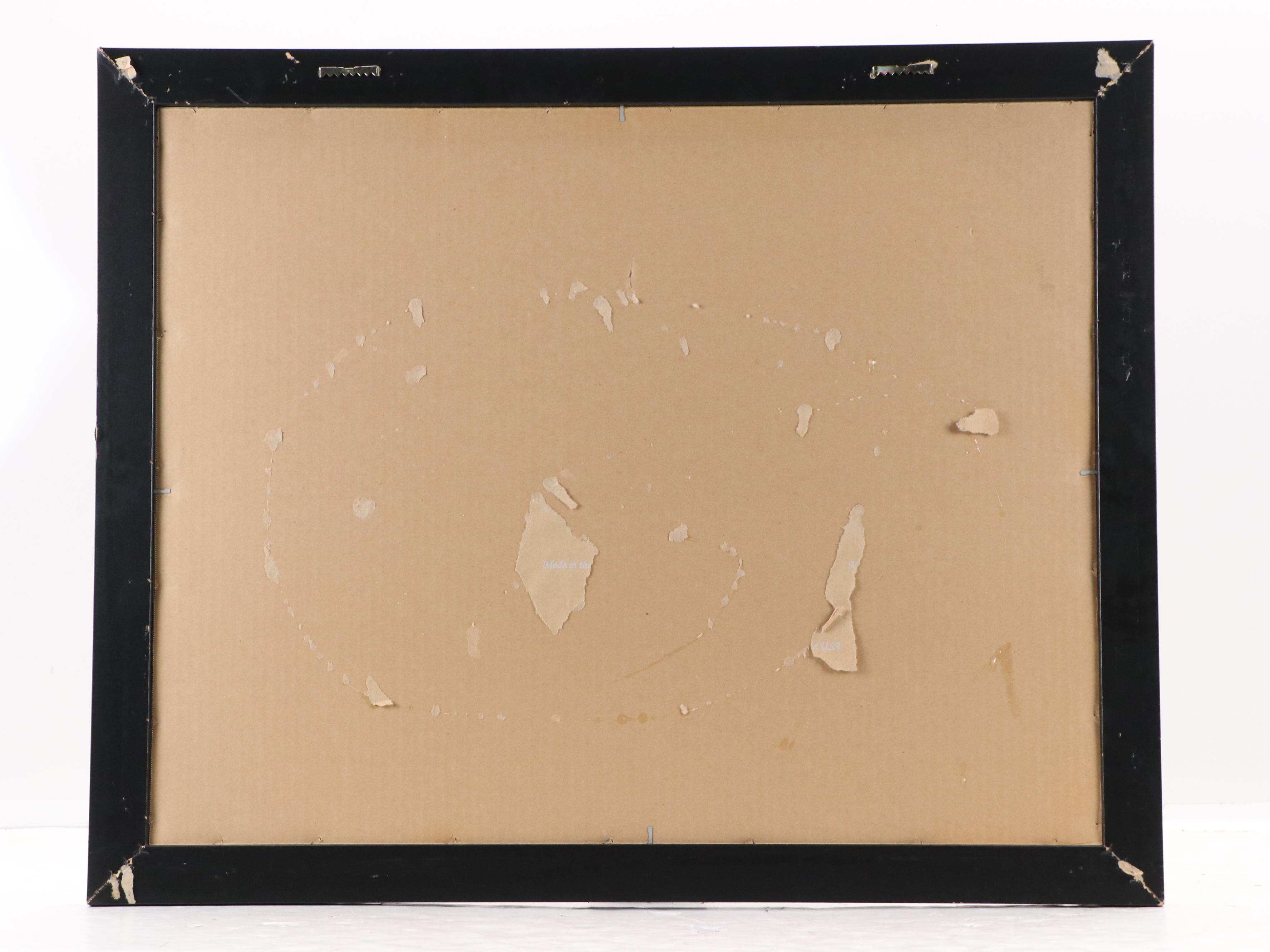 Jacob Pfeiffer Offset Lithograph "All Their Worldly Possessions," 1982