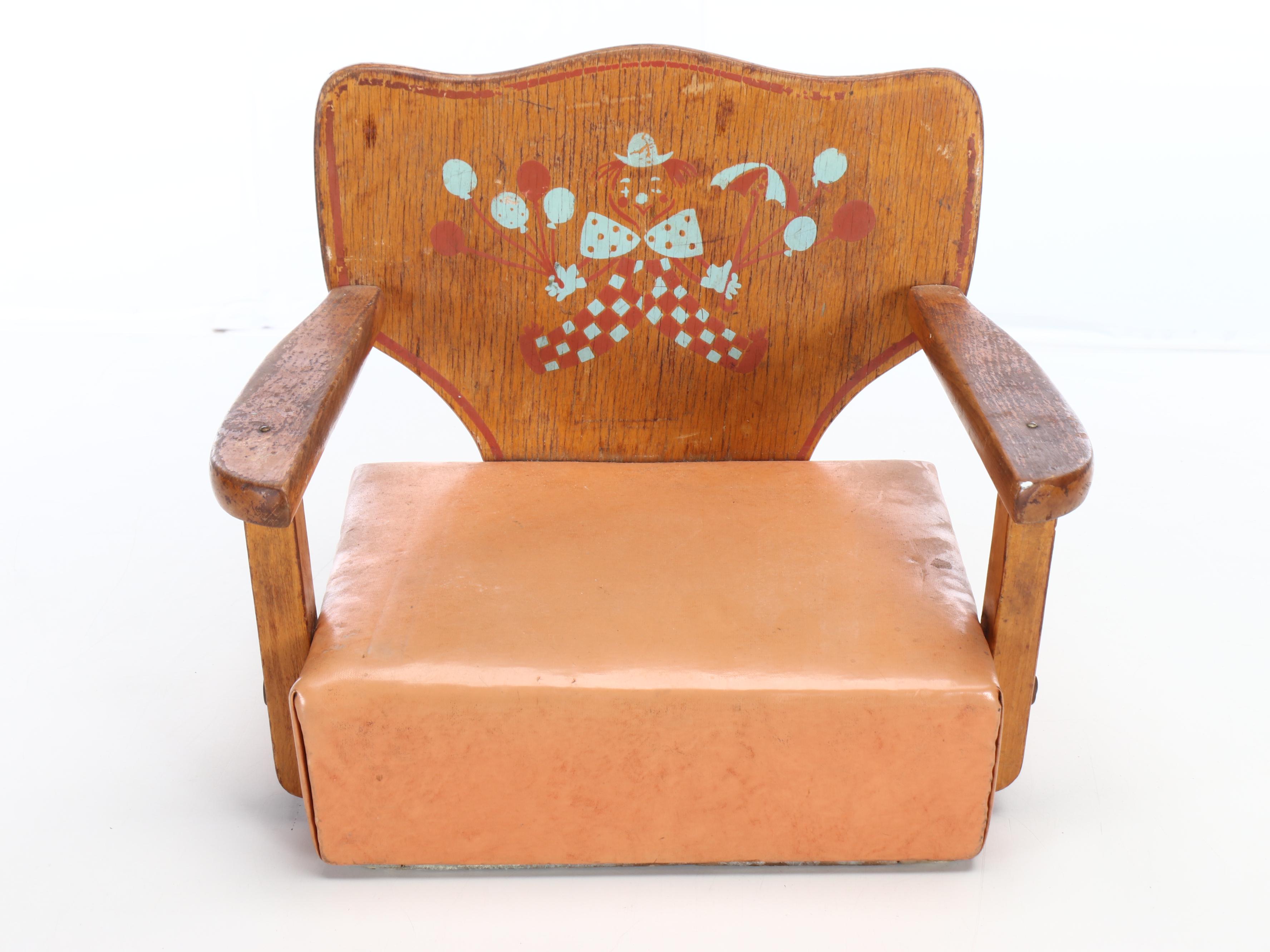 Handmade Crochet Granny Square Afghan with Child's Padded Booster Seat