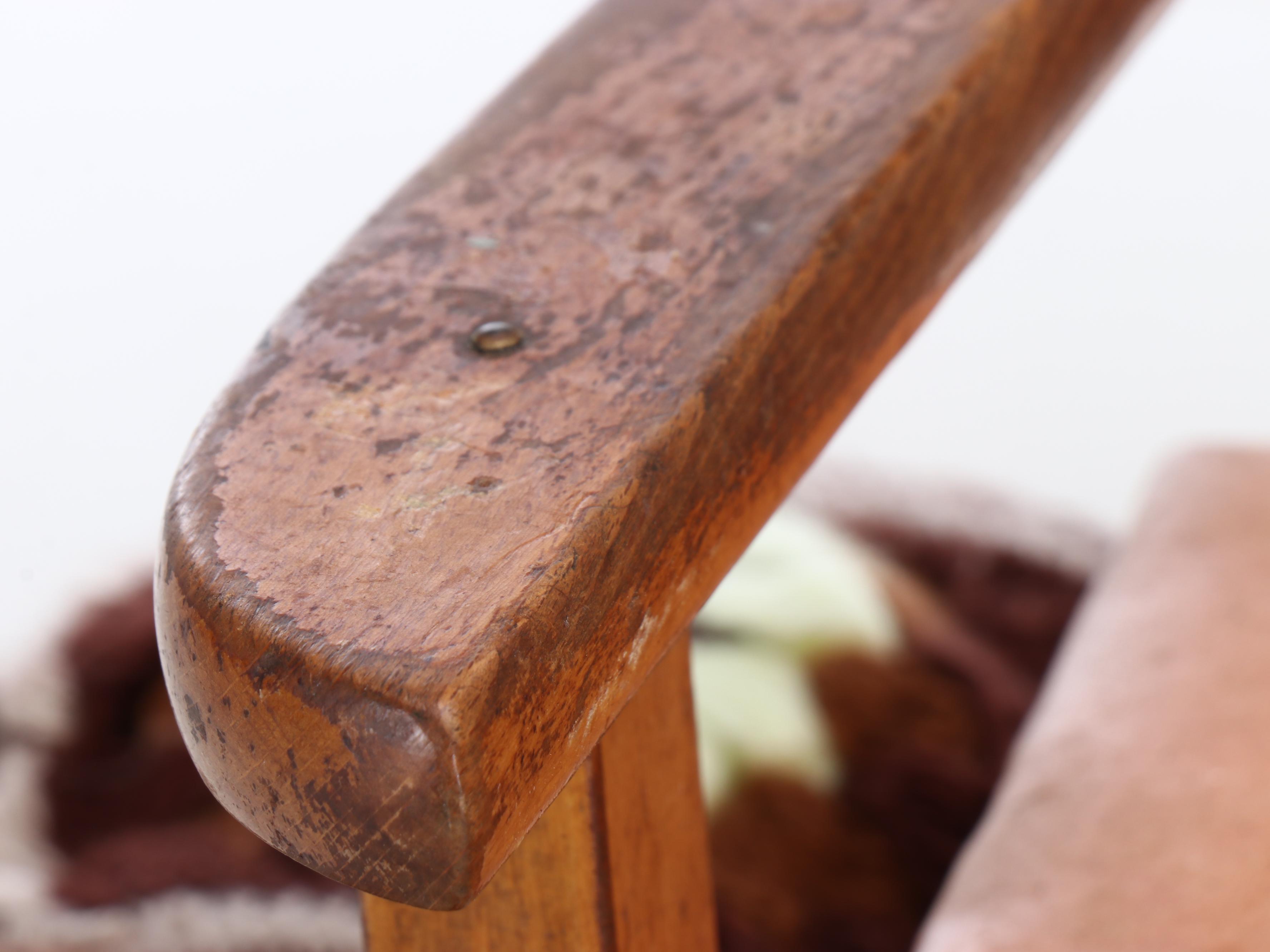 Handmade Crochet Granny Square Afghan with Child's Padded Booster Seat