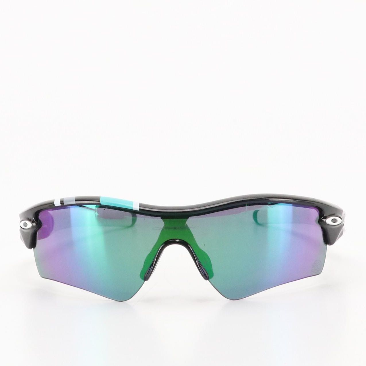 Oakley Radar Path Prizm Golf Lens Polished Black Framed Wrap Sunglasses W/ Case