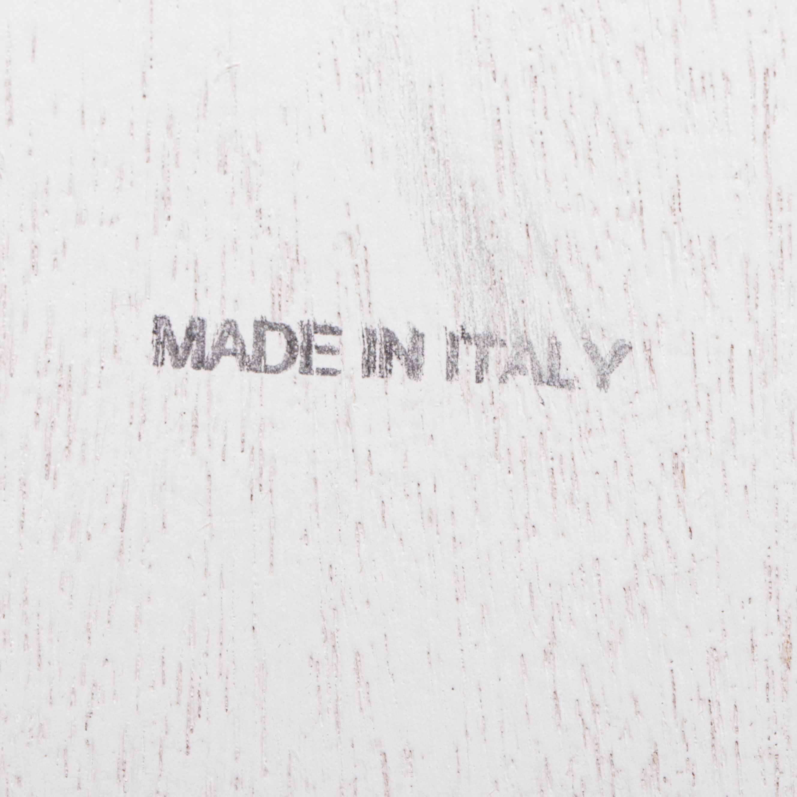 Italian Distressed White-Painted Accent Cabinet and Madison Mirror