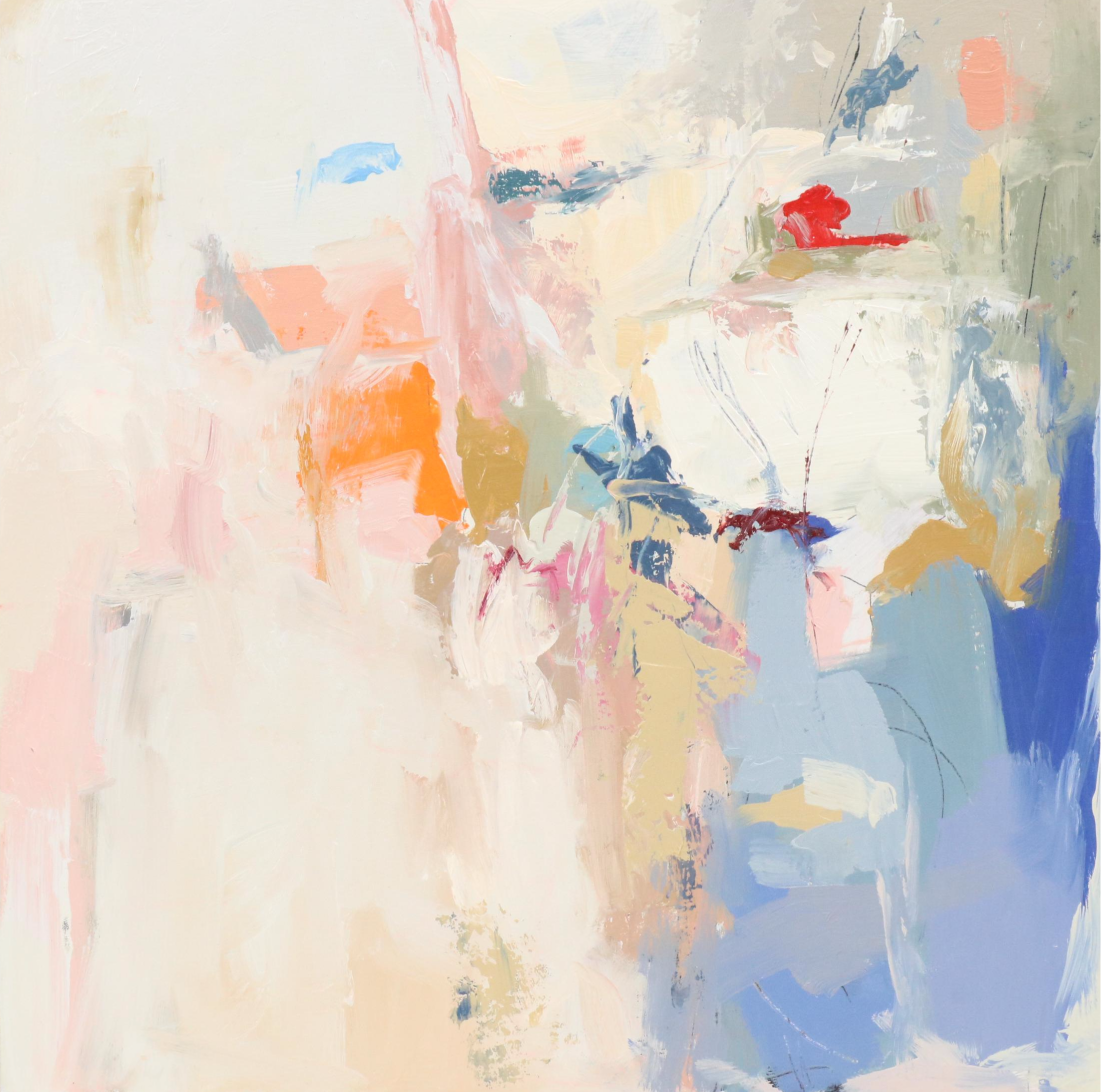 Sarah Brown Abstract Oil Painting "Solstice II," 21st Century