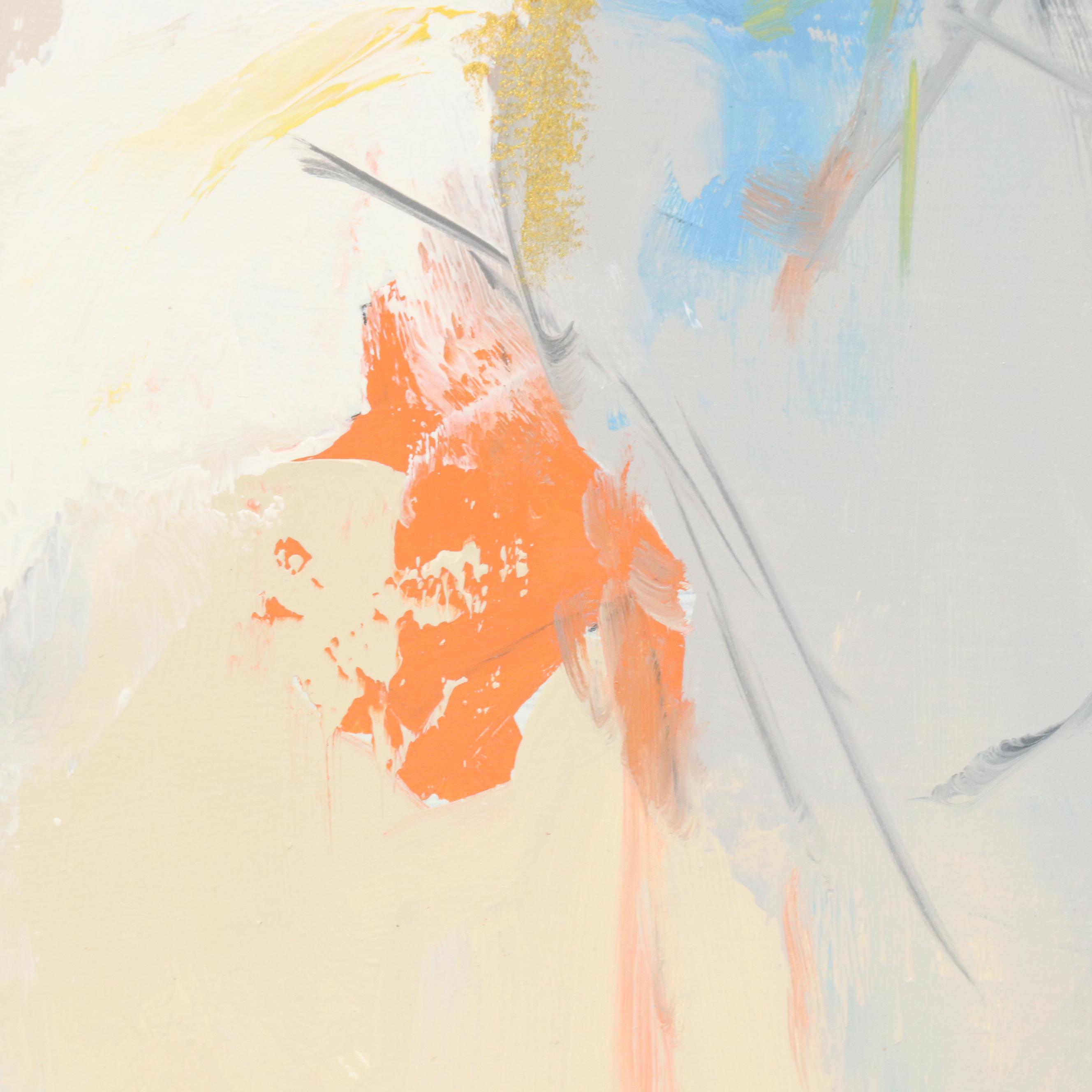 Sarah Brown Abstract Oil Painting "Solstice I," 21st Century