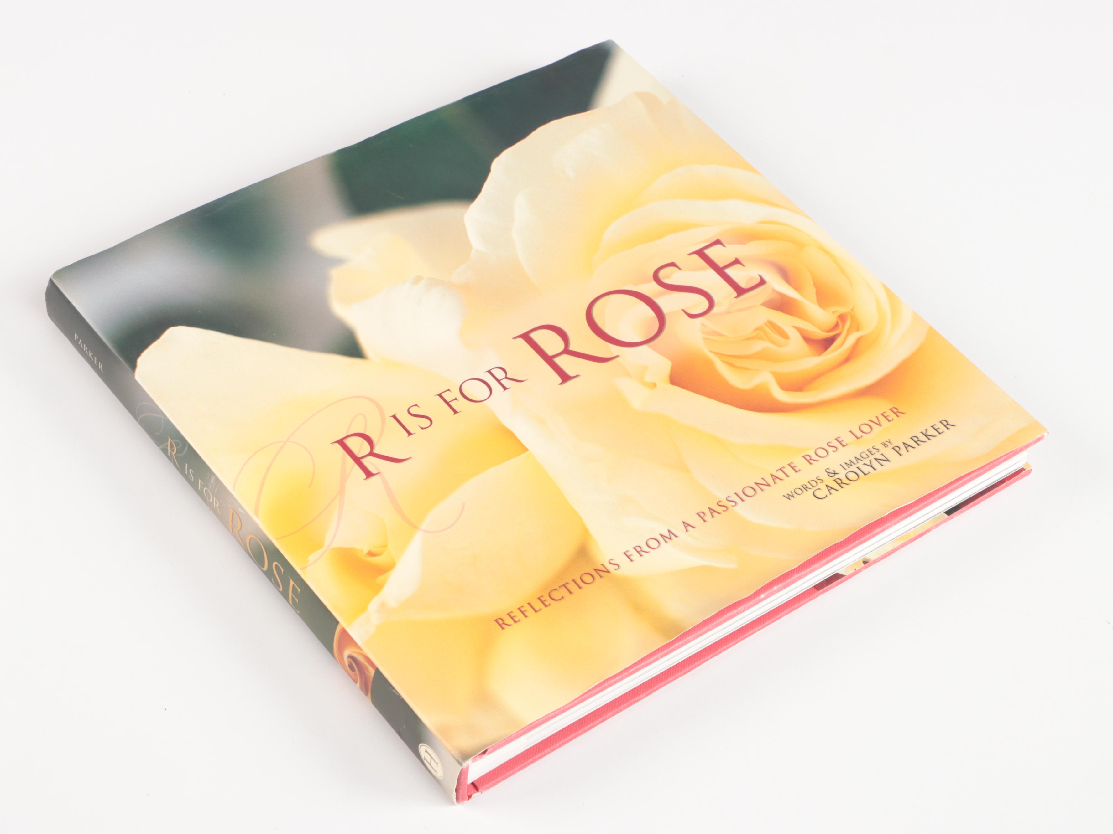 First Edition "R is for Rose" by Carolyn Parker and More Nonfiction Books