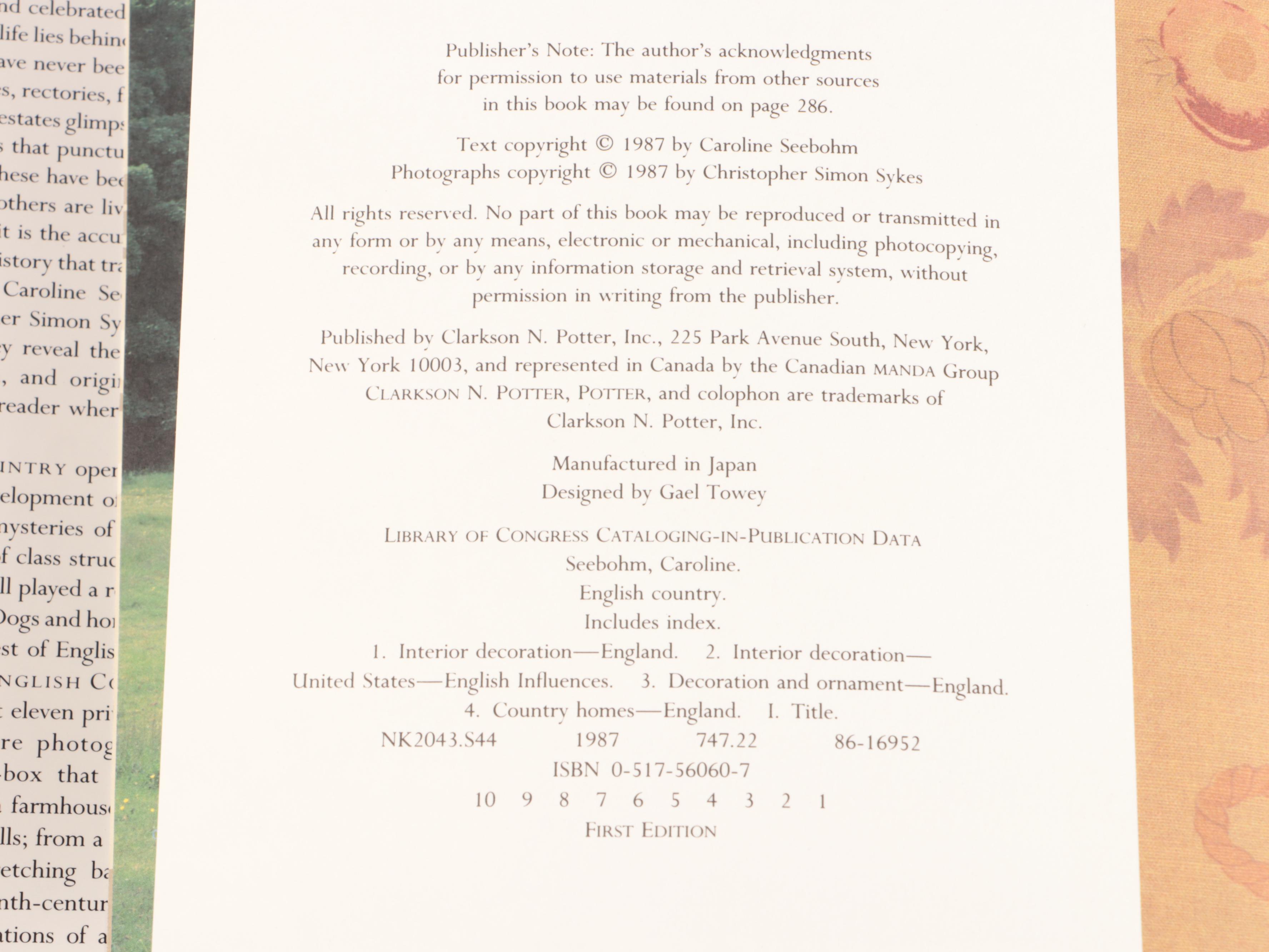 First Edition "R is for Rose" by Carolyn Parker and More Nonfiction Books