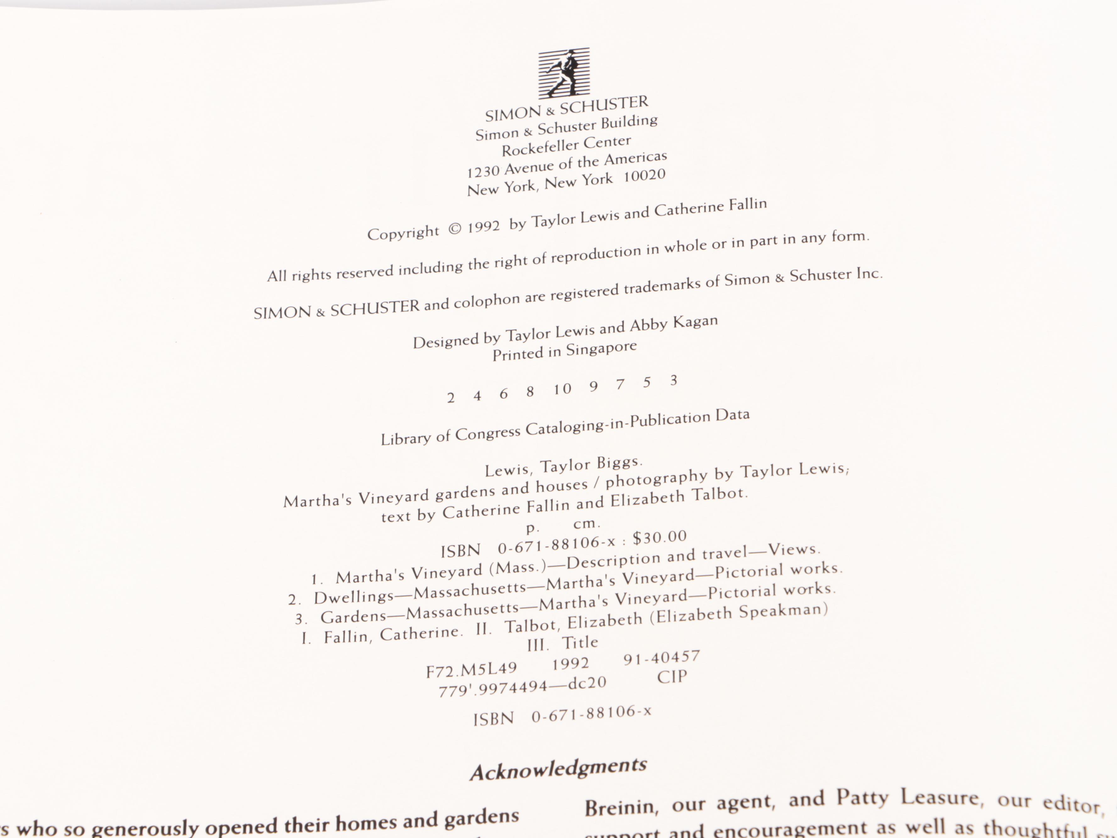 First Edition "R is for Rose" by Carolyn Parker and More Nonfiction Books