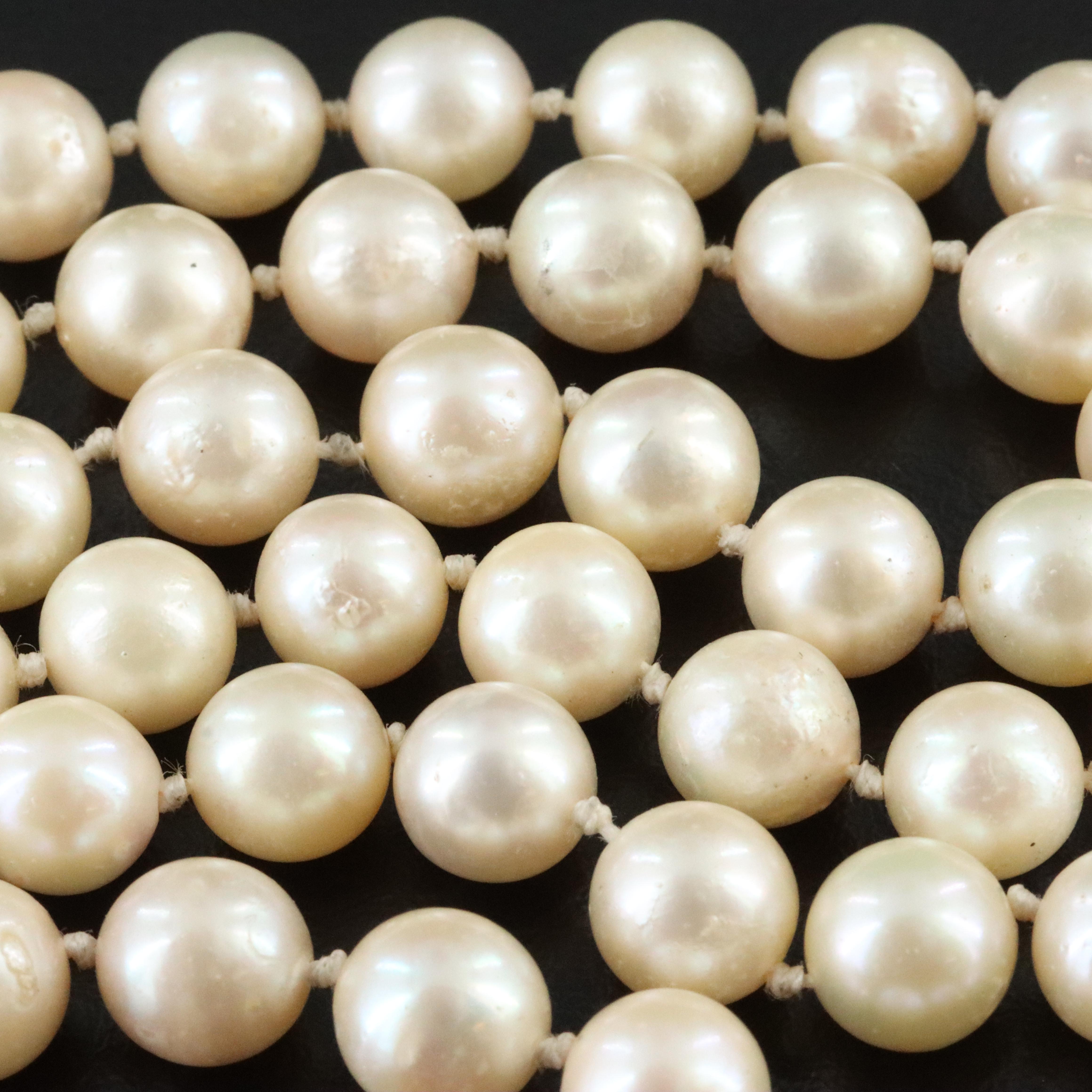 14K Pearl Necklace