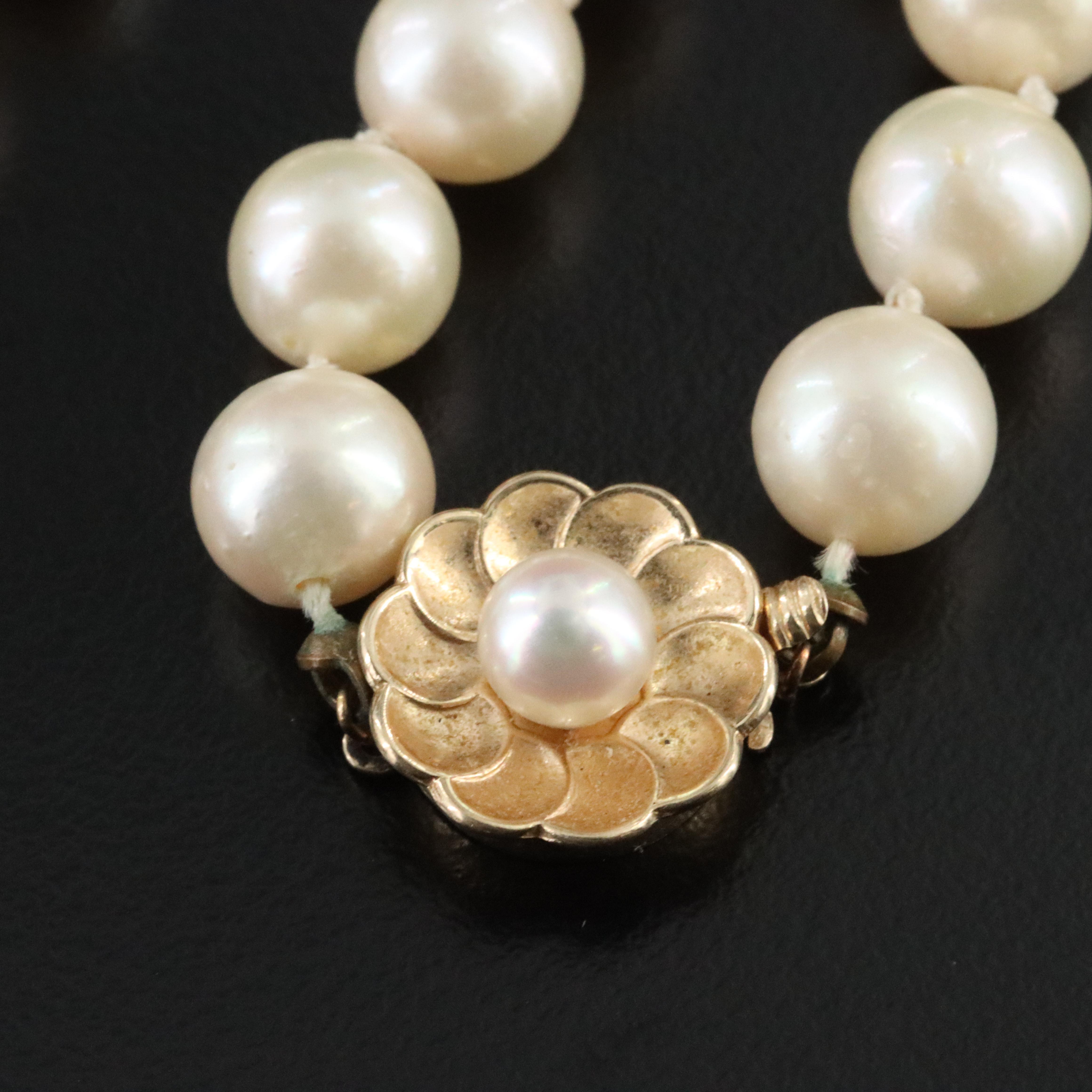 14K Pearl Necklace