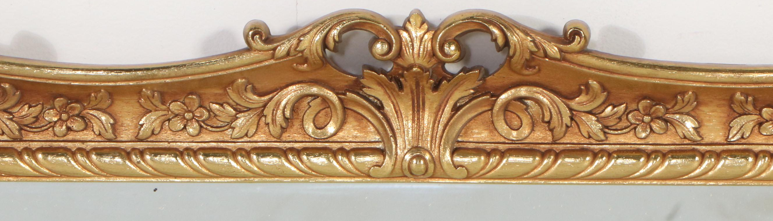 Baroque Revival Style Press-Formed Wall Mirror