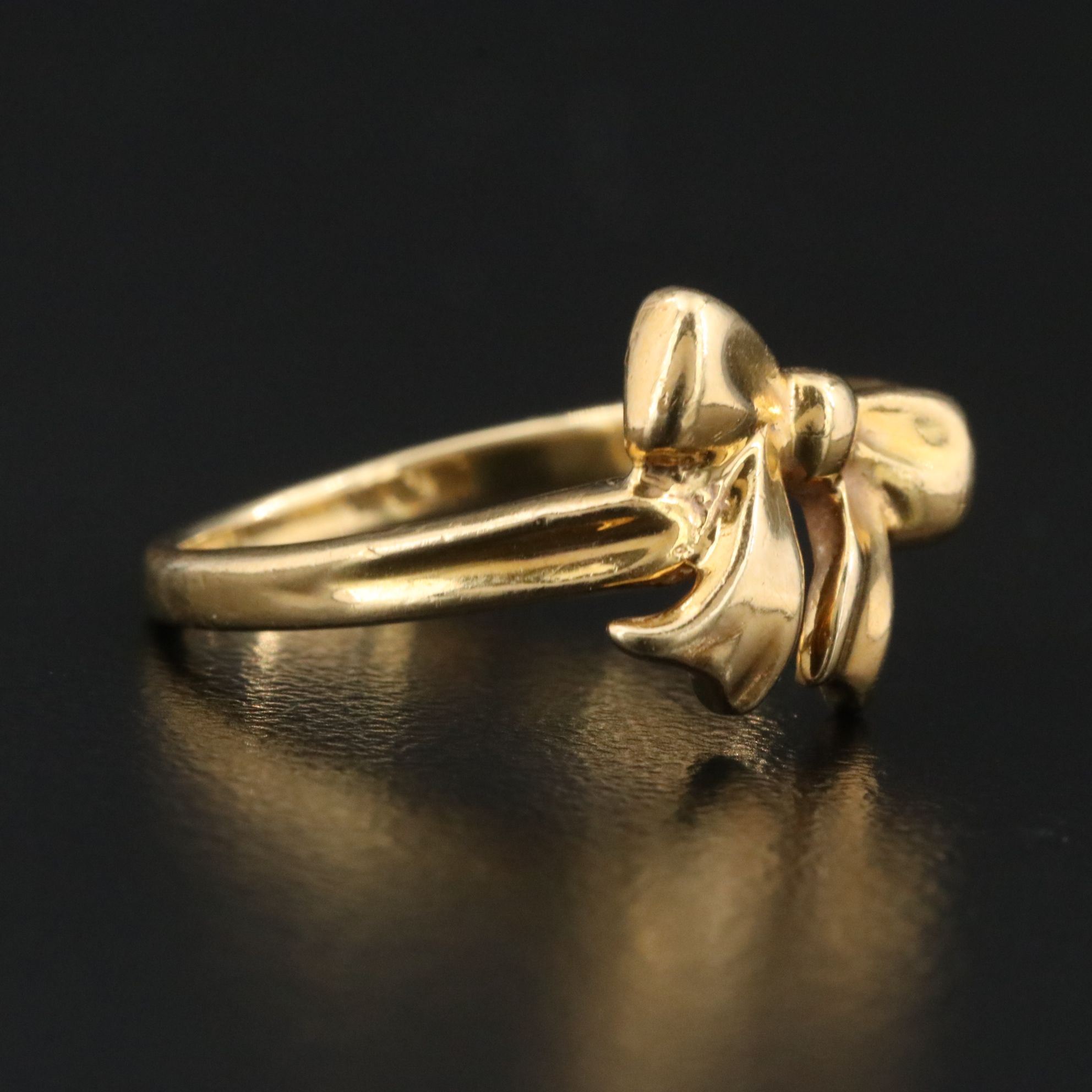 Tiffany & Co. 18K Ribbon Bow Ring