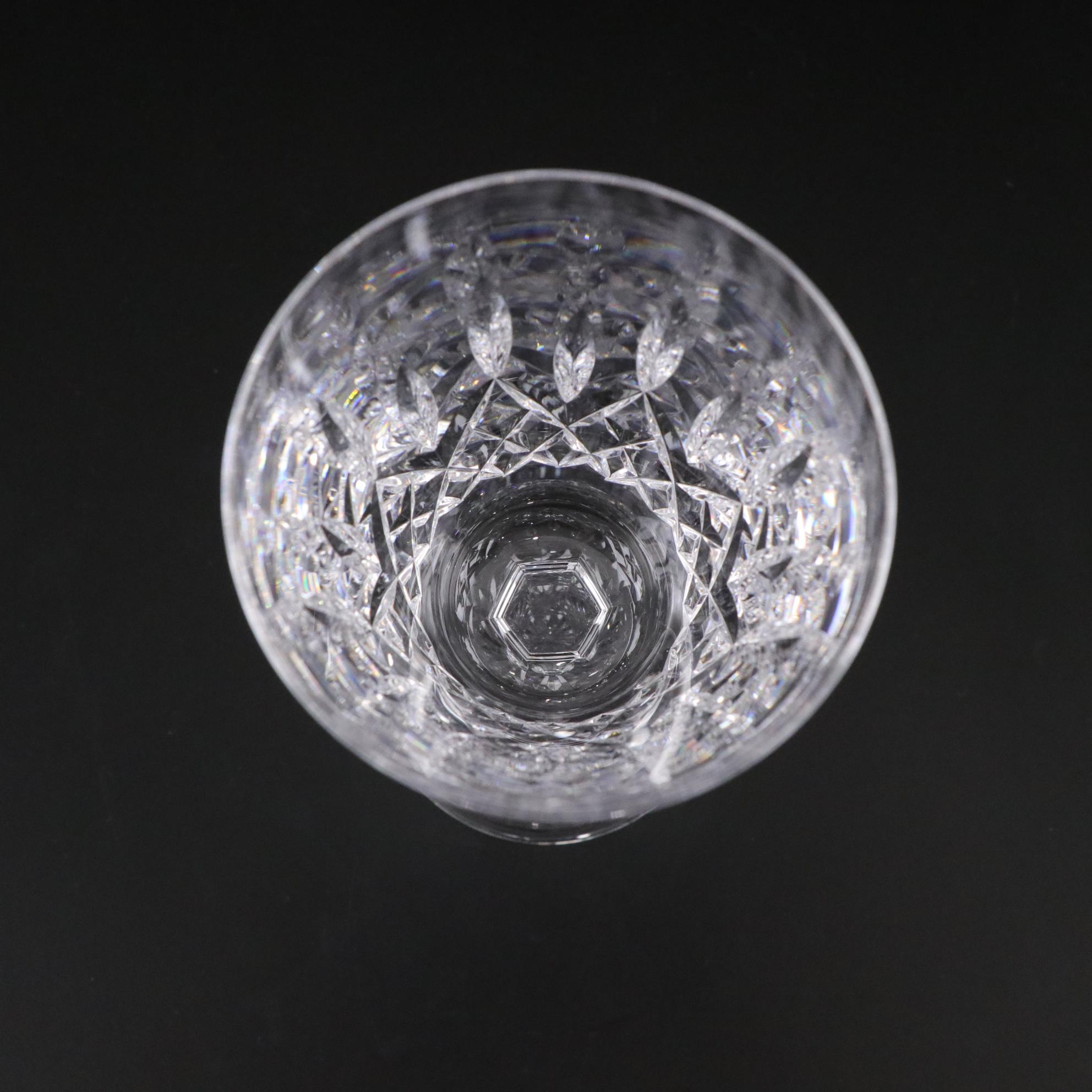 Waterford "Lismore" Crystal Goblets with "The Country Club at Muirfield" Etching