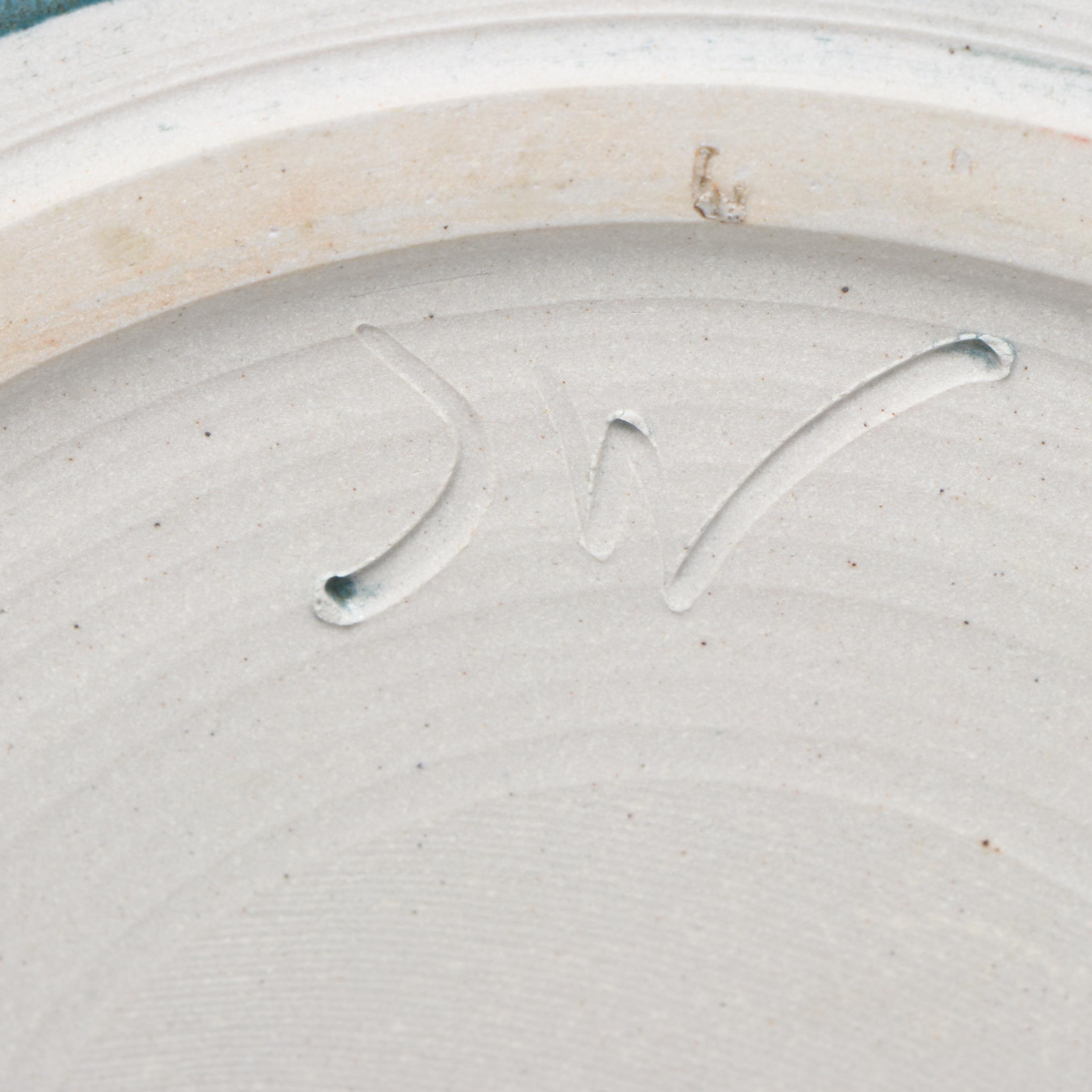 Bill Campbell & Other Wheel Thrown Pottery Bowls with Drip Glaze Finish