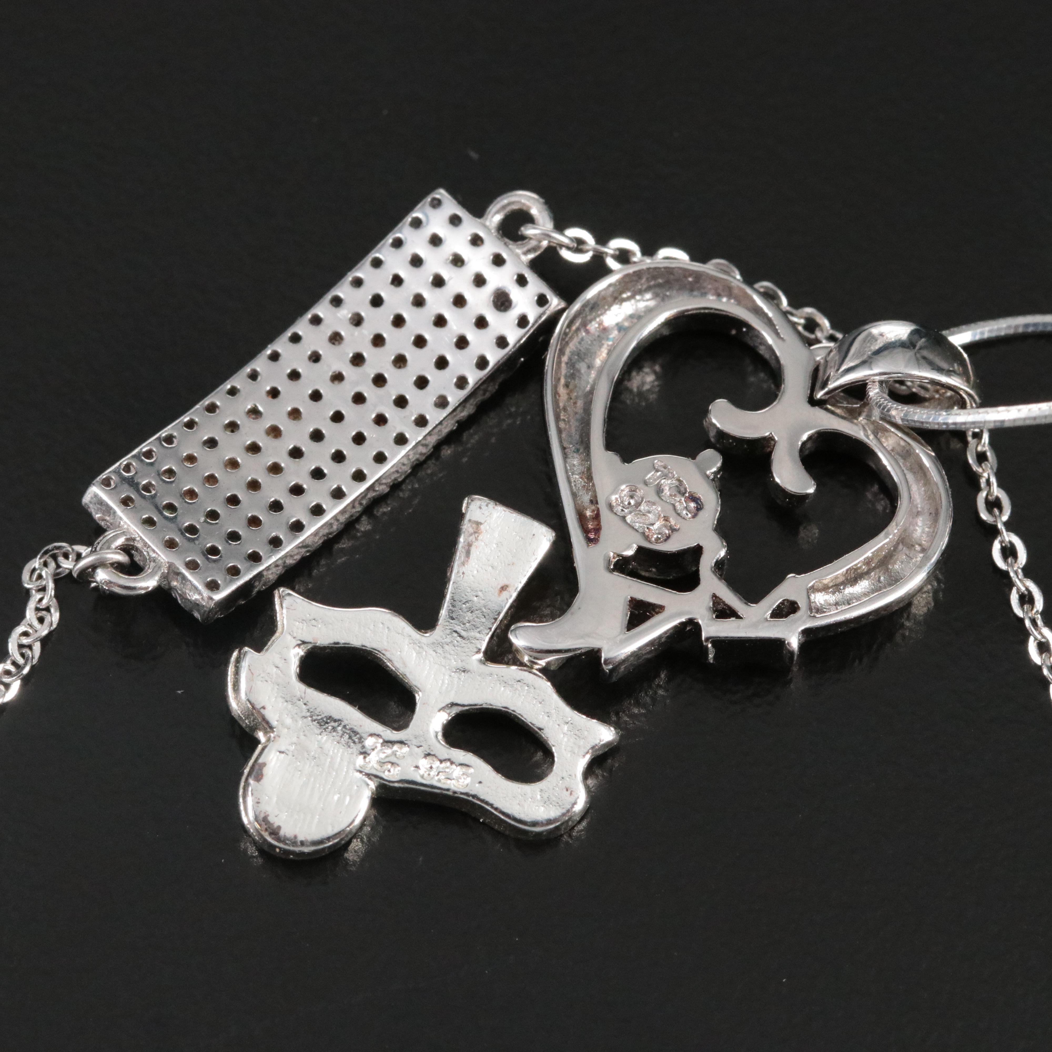 Sterling Cubic Zirconia, Rhinestone and Diamond Jewelry with Kappa Delta  Box