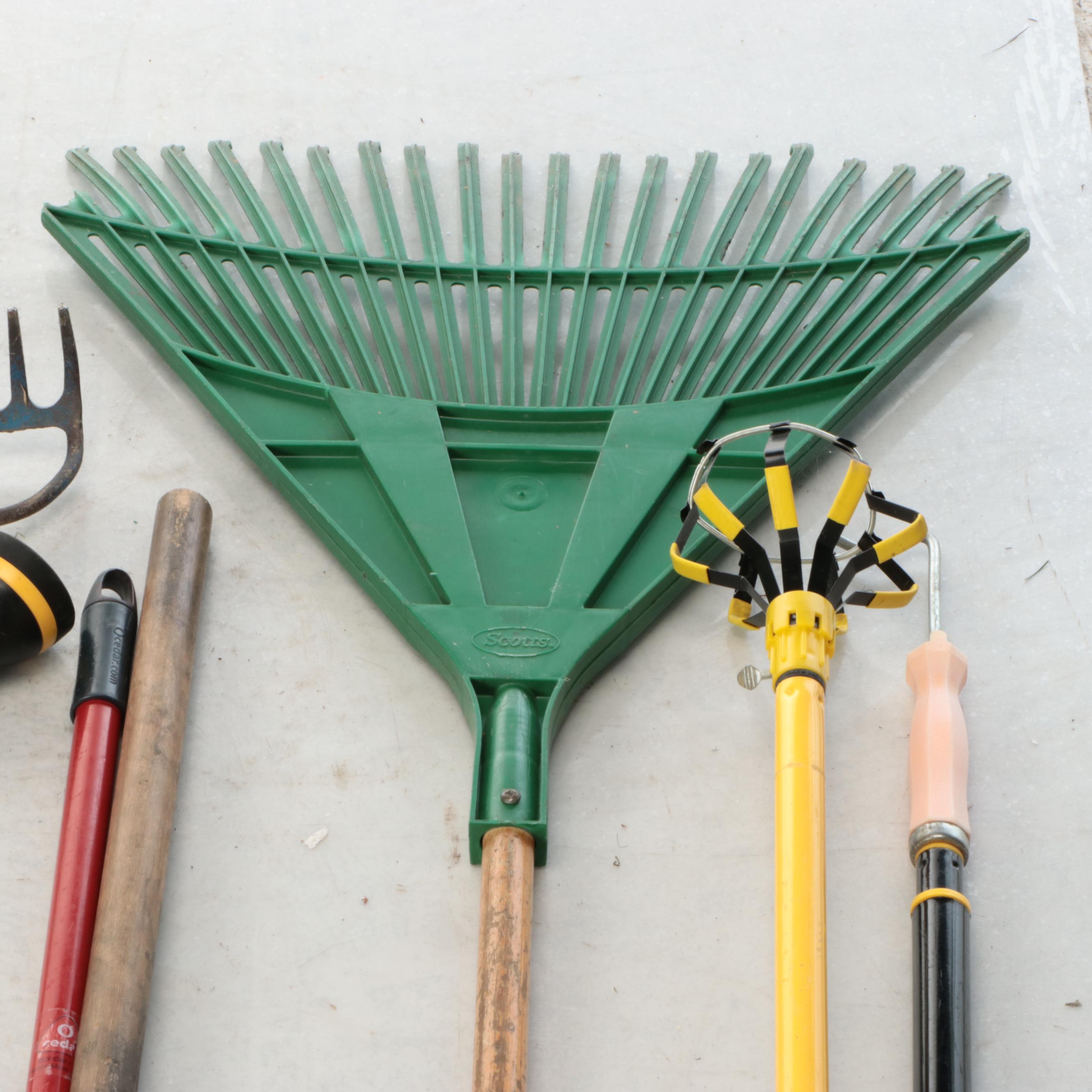 Rakes, Hand Saws, and Other Yard Tools